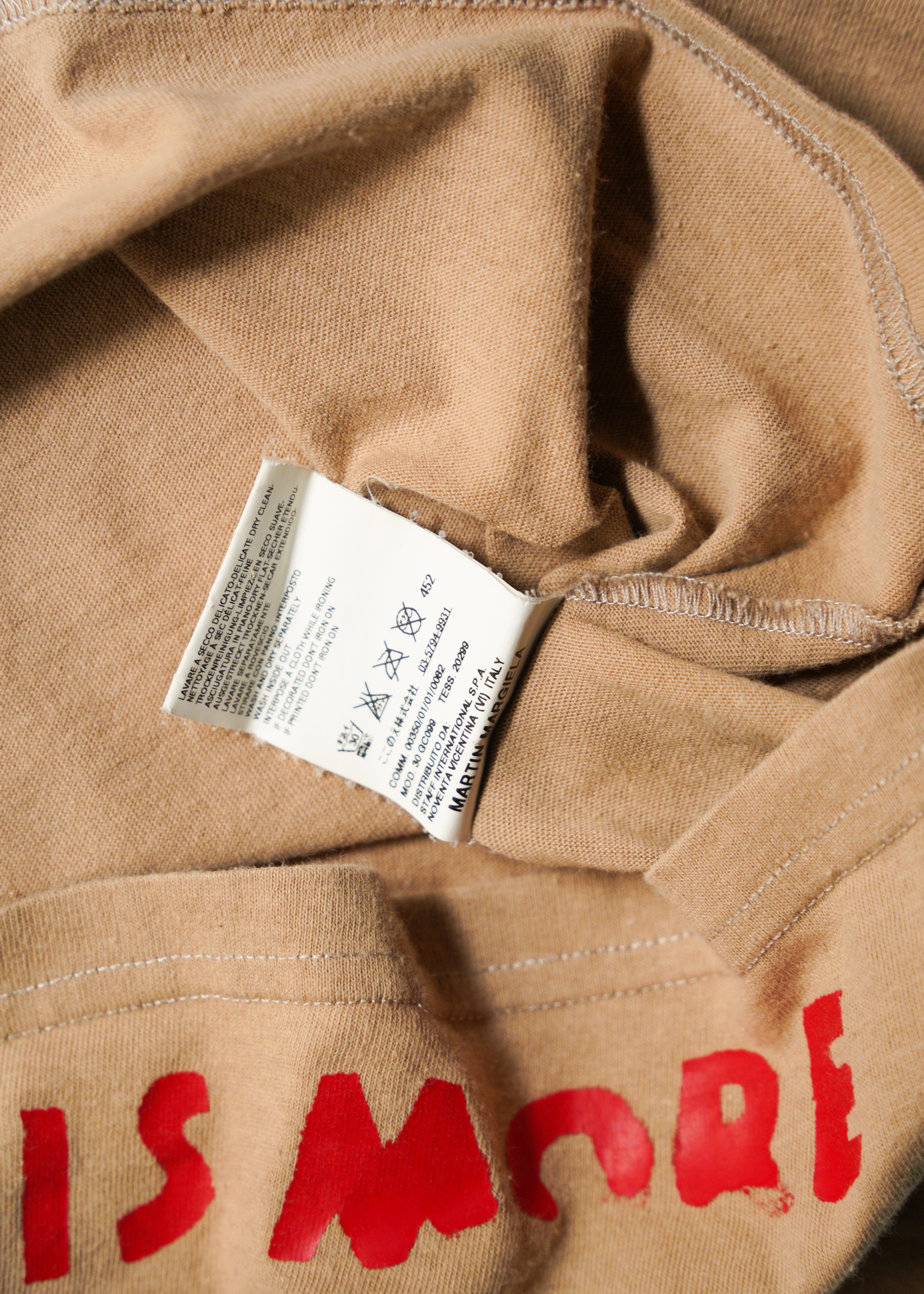 Martin Margiela 08AW AIDS Tee