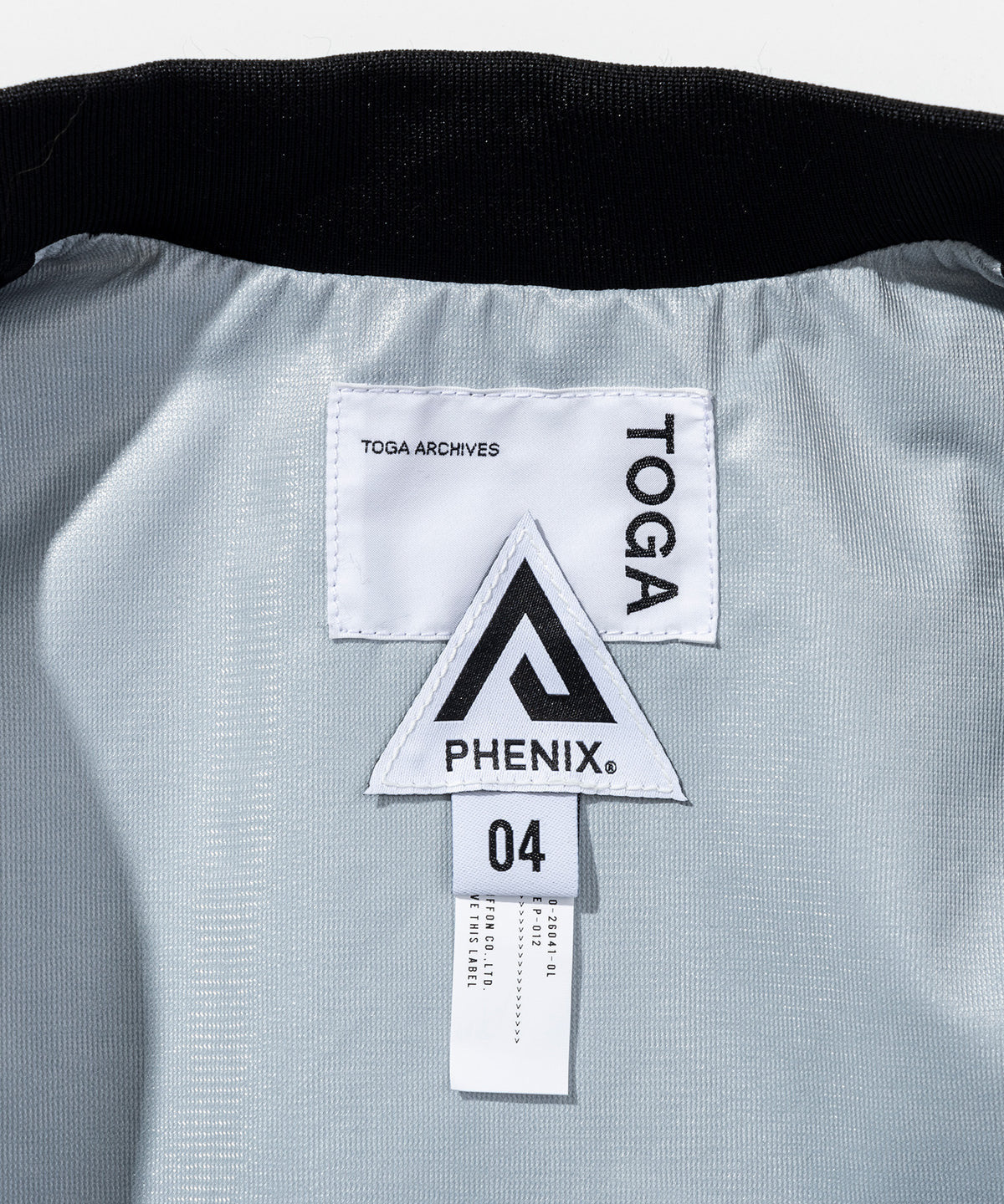 Phenix 26SS TOGA - JACKET, TYPE P-012 / HYBRID MA-1 SPINDLE BLOUSON