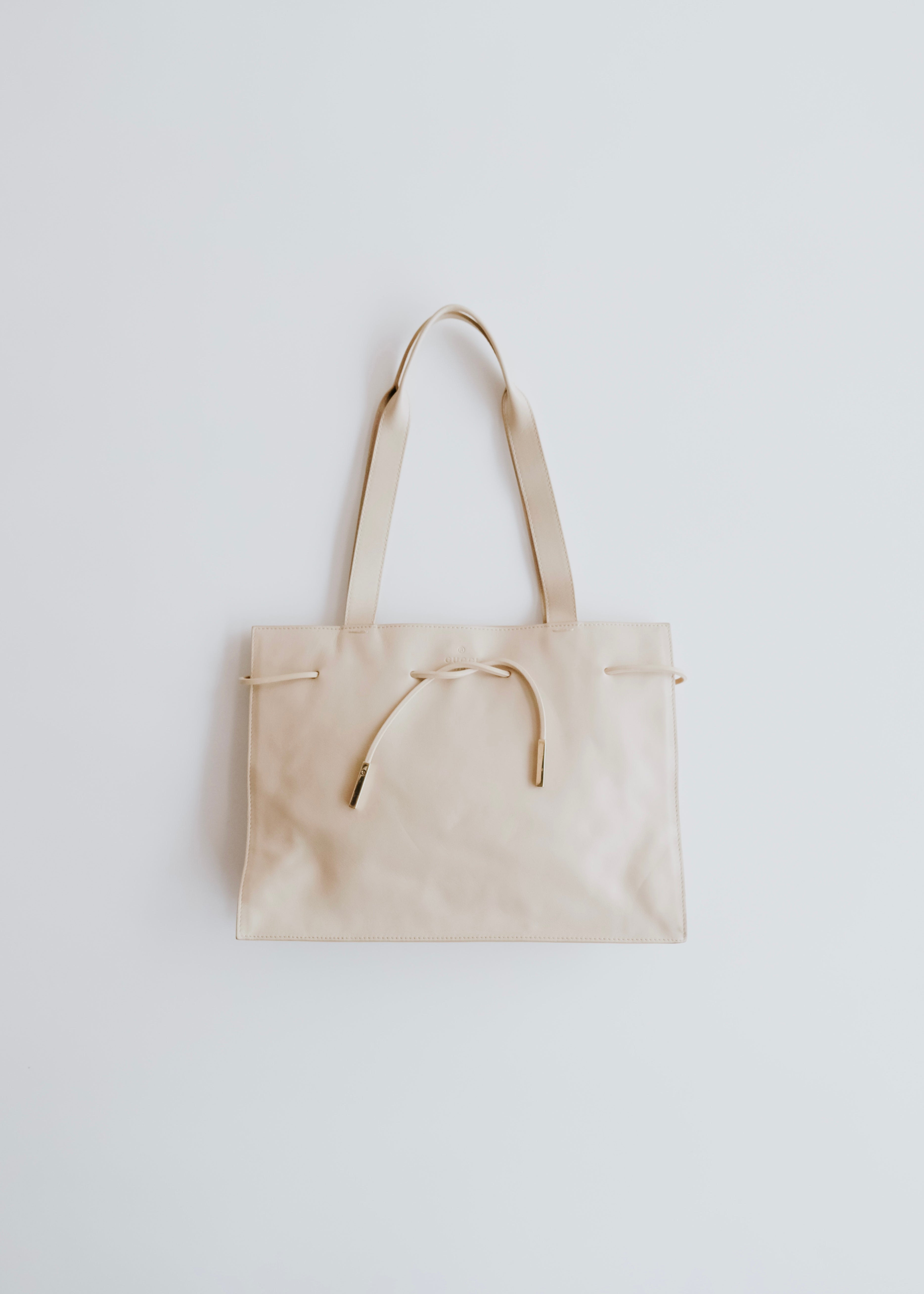 00's GUCCI coded leather hand bag