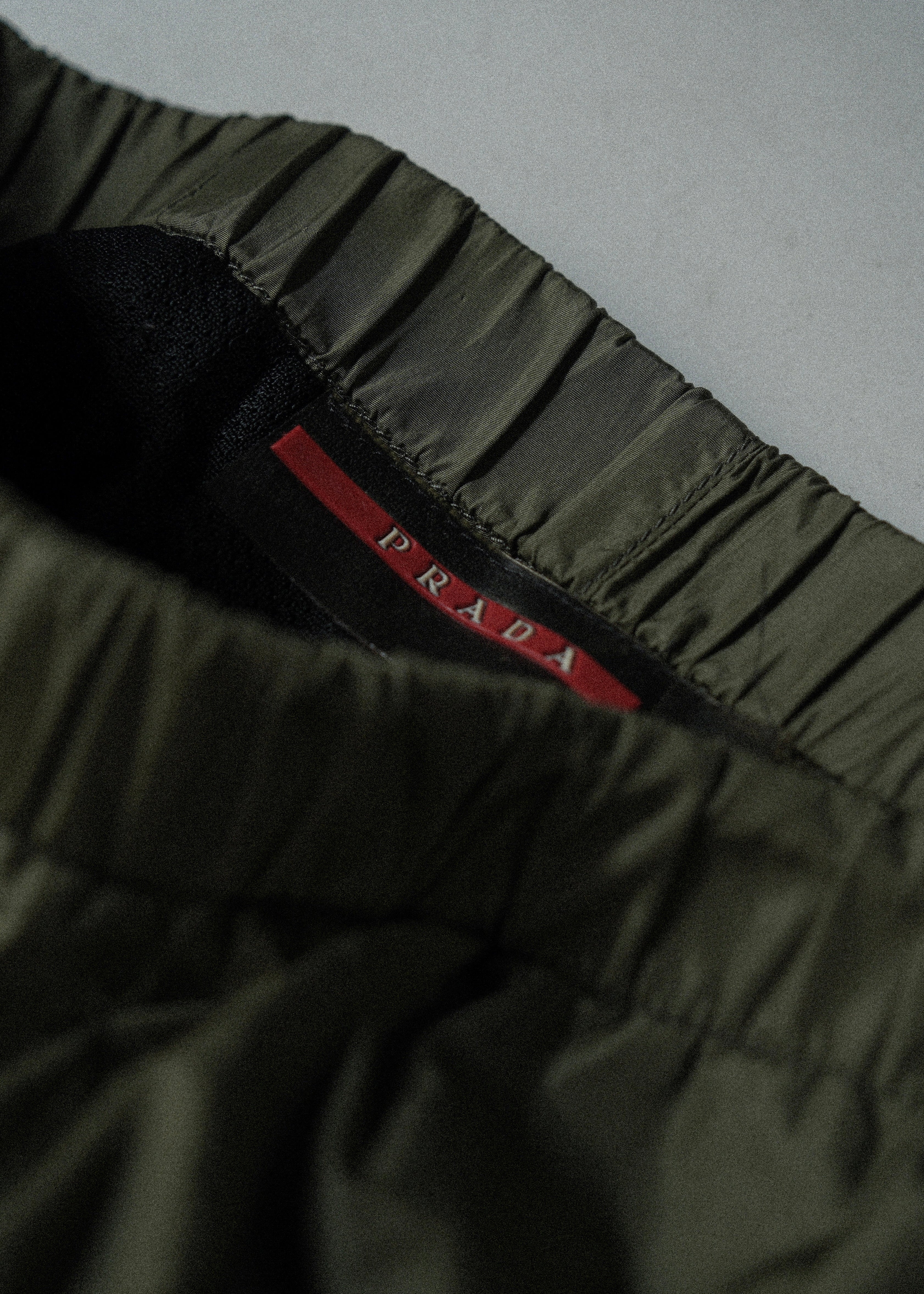 90's PRADA SPORT draw code nylon pants