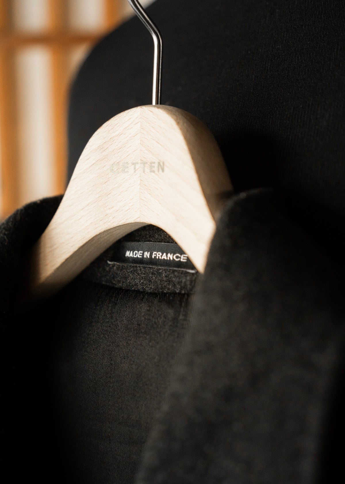 90's agnes b. homme zip up wool blouson