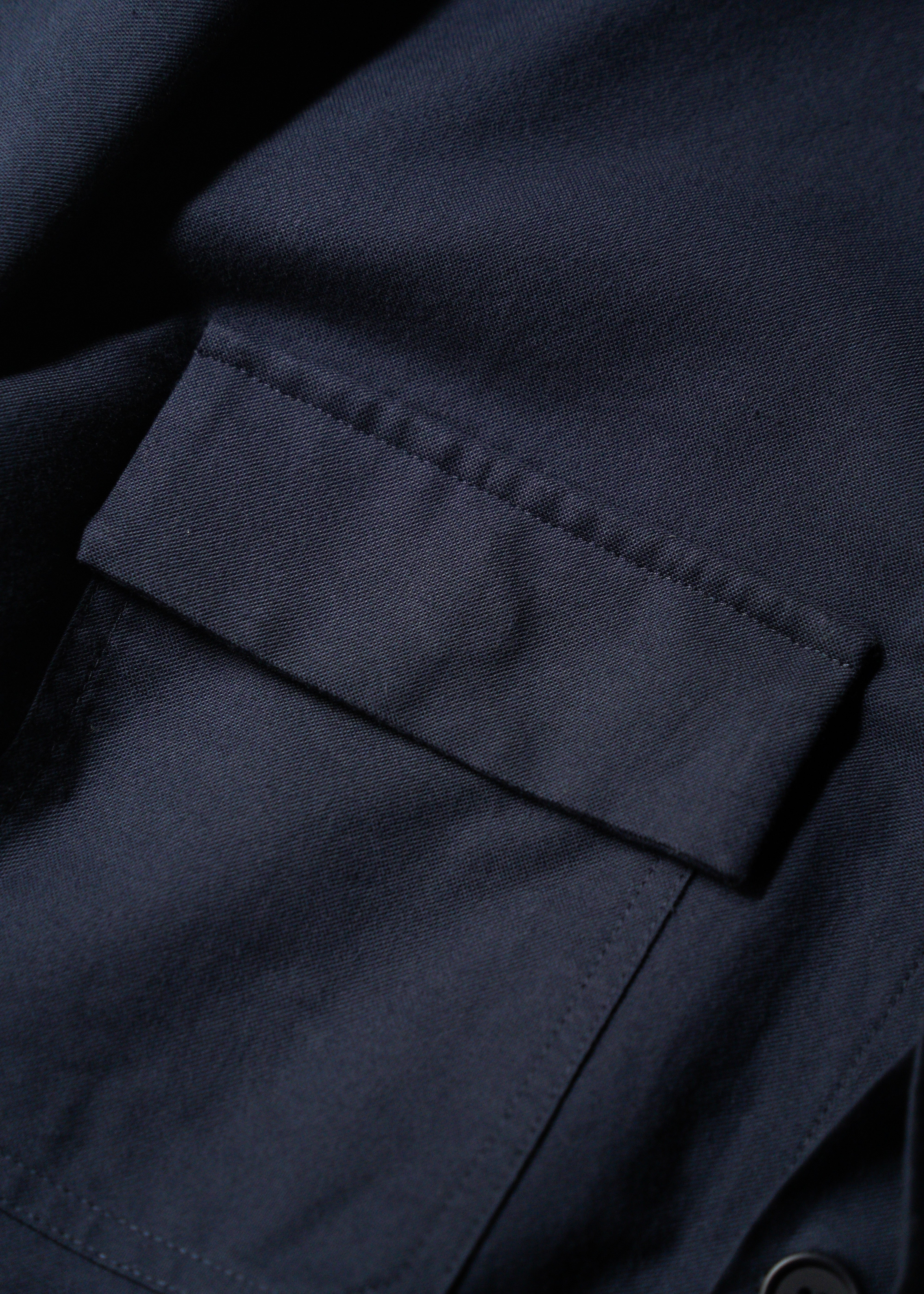 BOTTEGA VENETA 2019 PRE FALL fly front cotton jacket