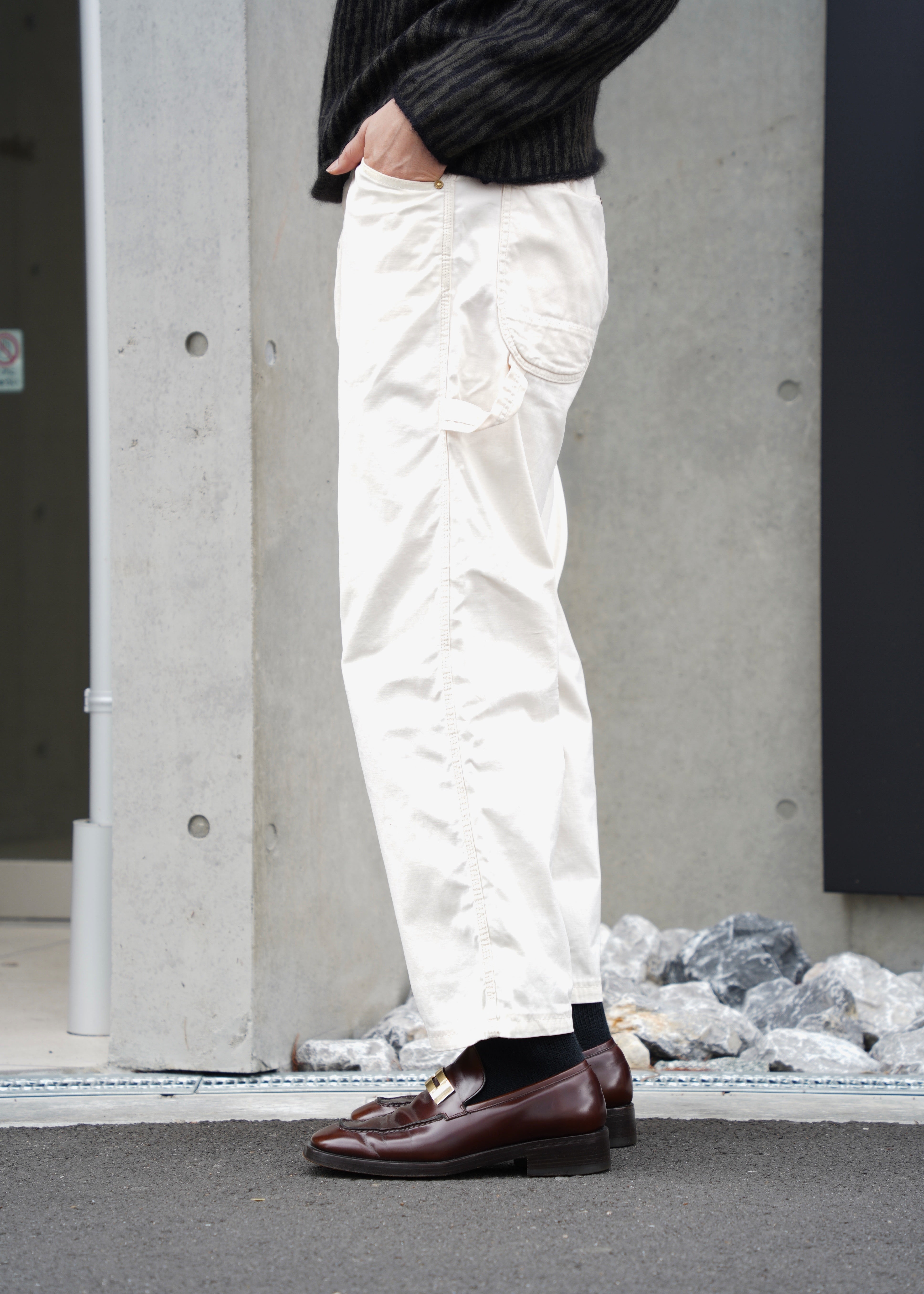 COMME des GARCONS HOMME コムデギャルソンオム AD2012 ワイドフレア ペインターパンツ クロップド トラウザー アーカイブ ヴィンテージ メンズ