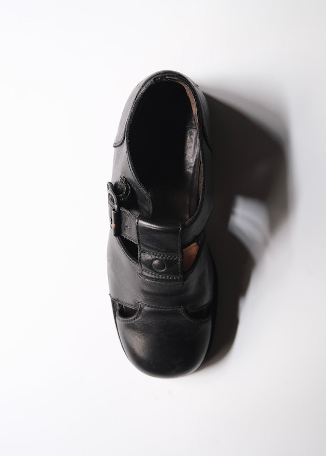 90’s Y's for men leather mule sandals