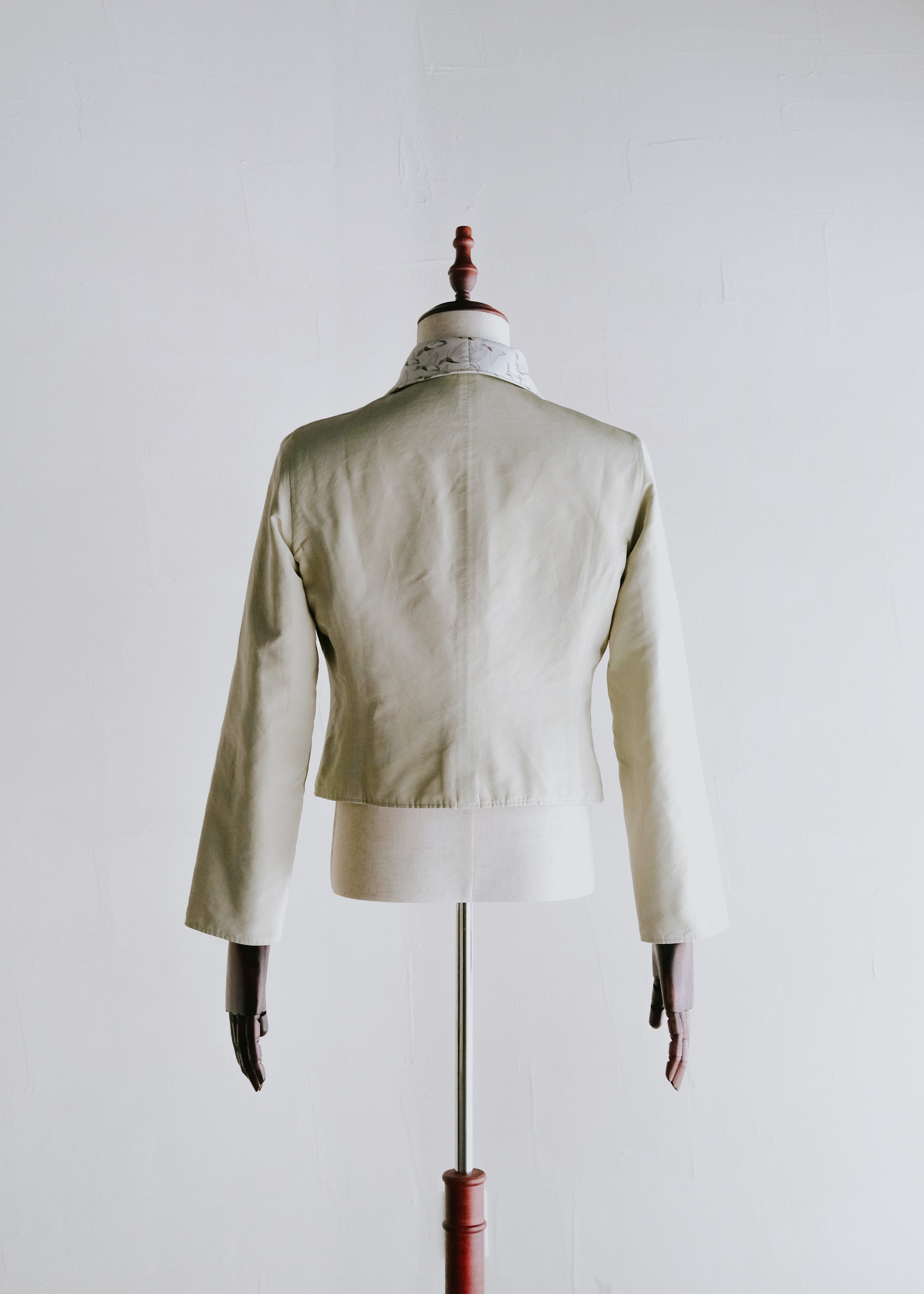HERMÈS by Martin Margiela silk reversible blouson