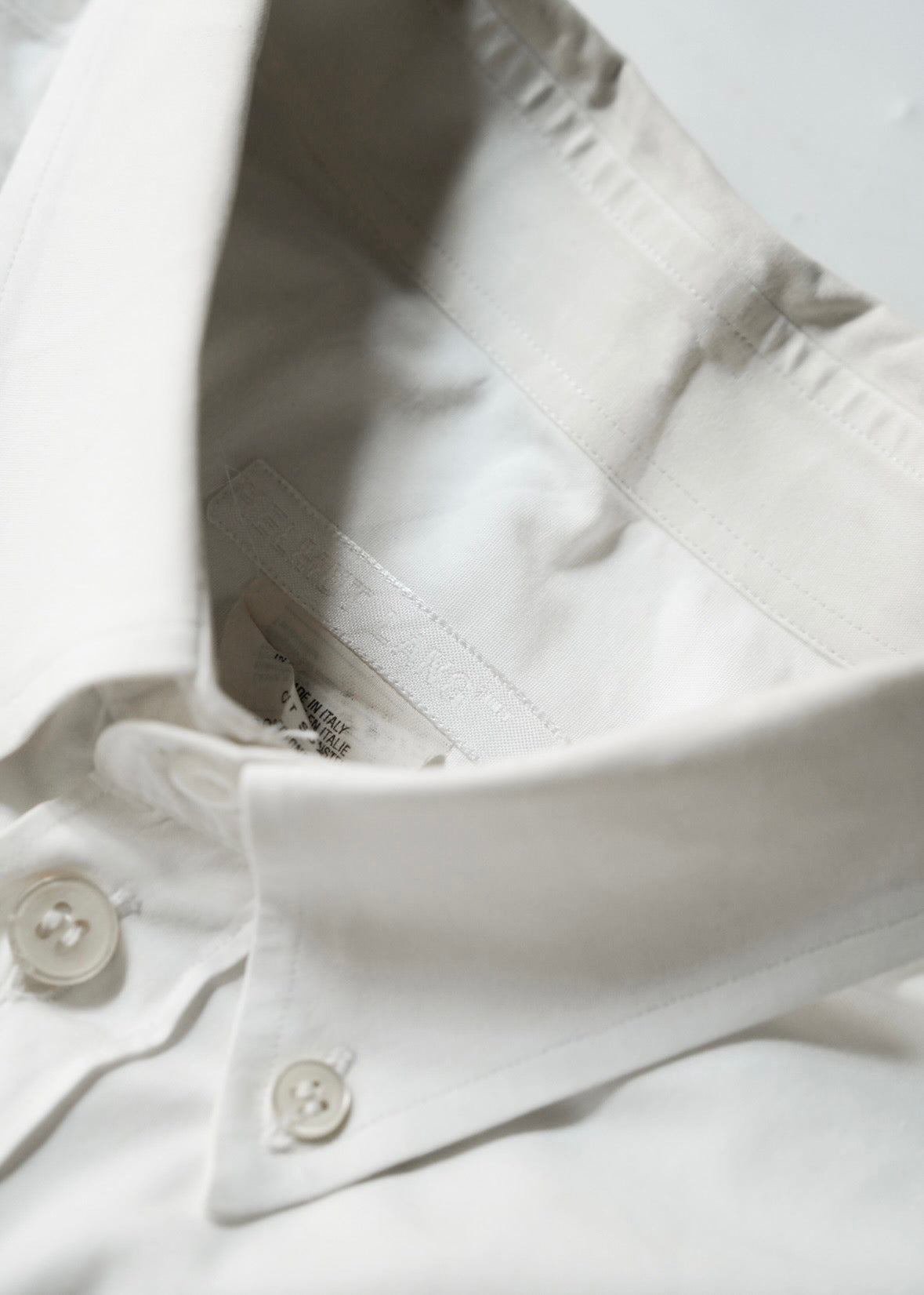 00’s HELMUT LANG button down cotton shirts