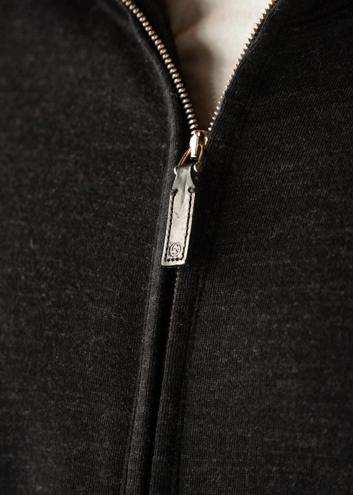 00’s GUCCI by Tom Ford zip up wool blend sweater