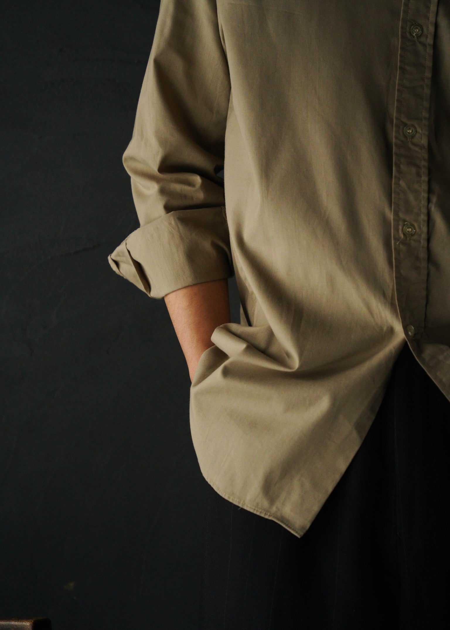 80’s Euro vintage wide collar shirt