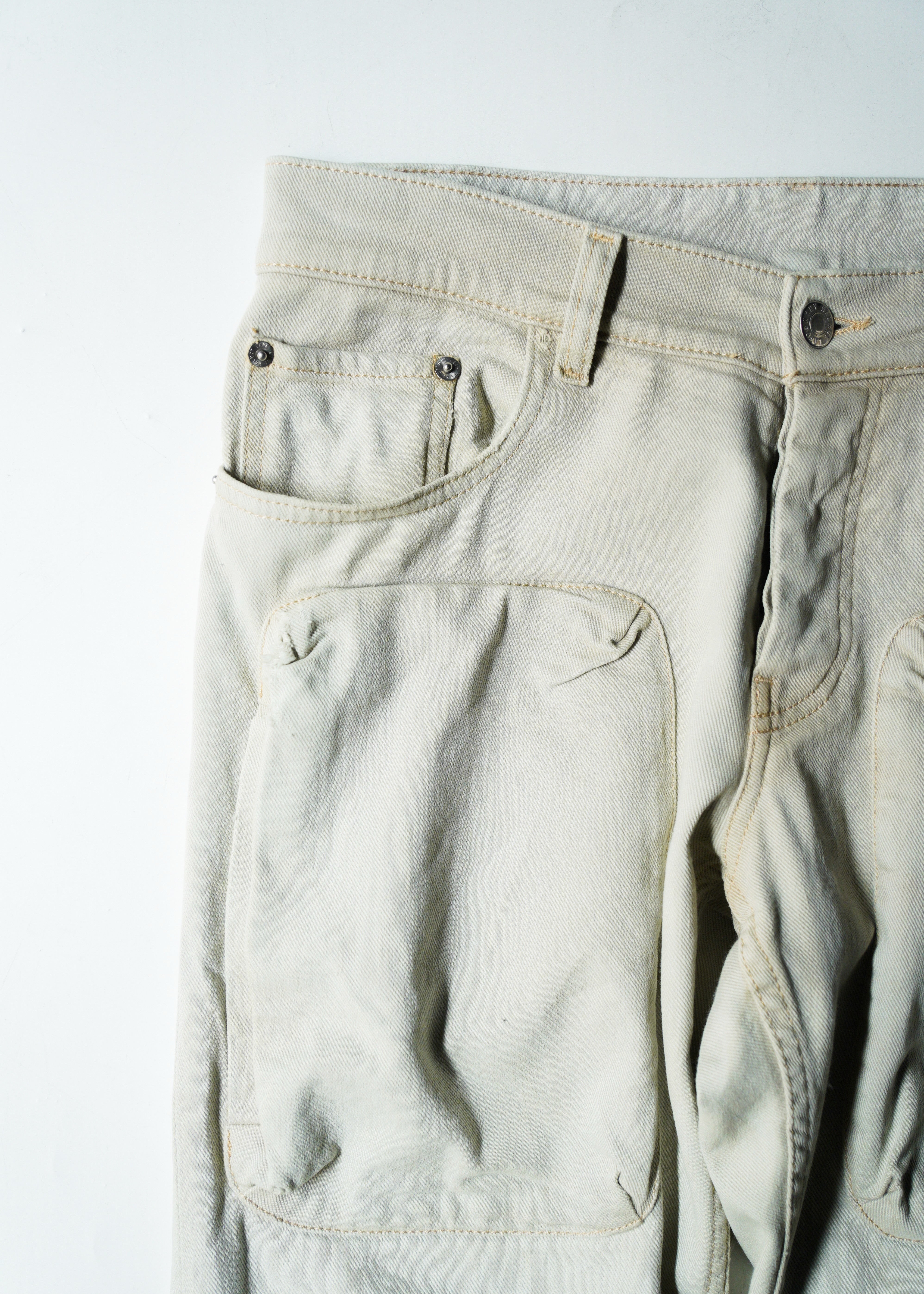 HELMUT LANG 04SS zip pocket classic cut denim