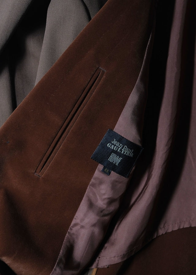 Jean Paul GAULTIER HOMME switching super long coat