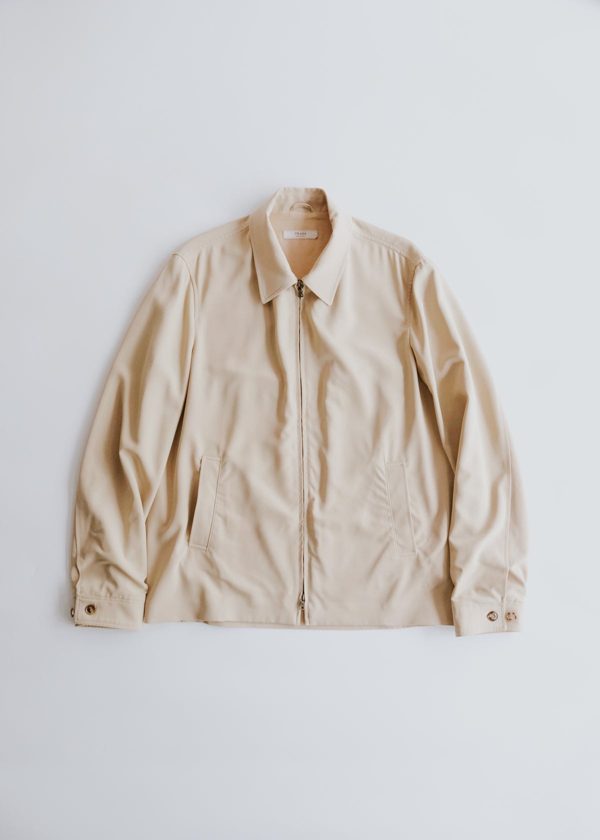 00-10’s PRADA double zip up blouson