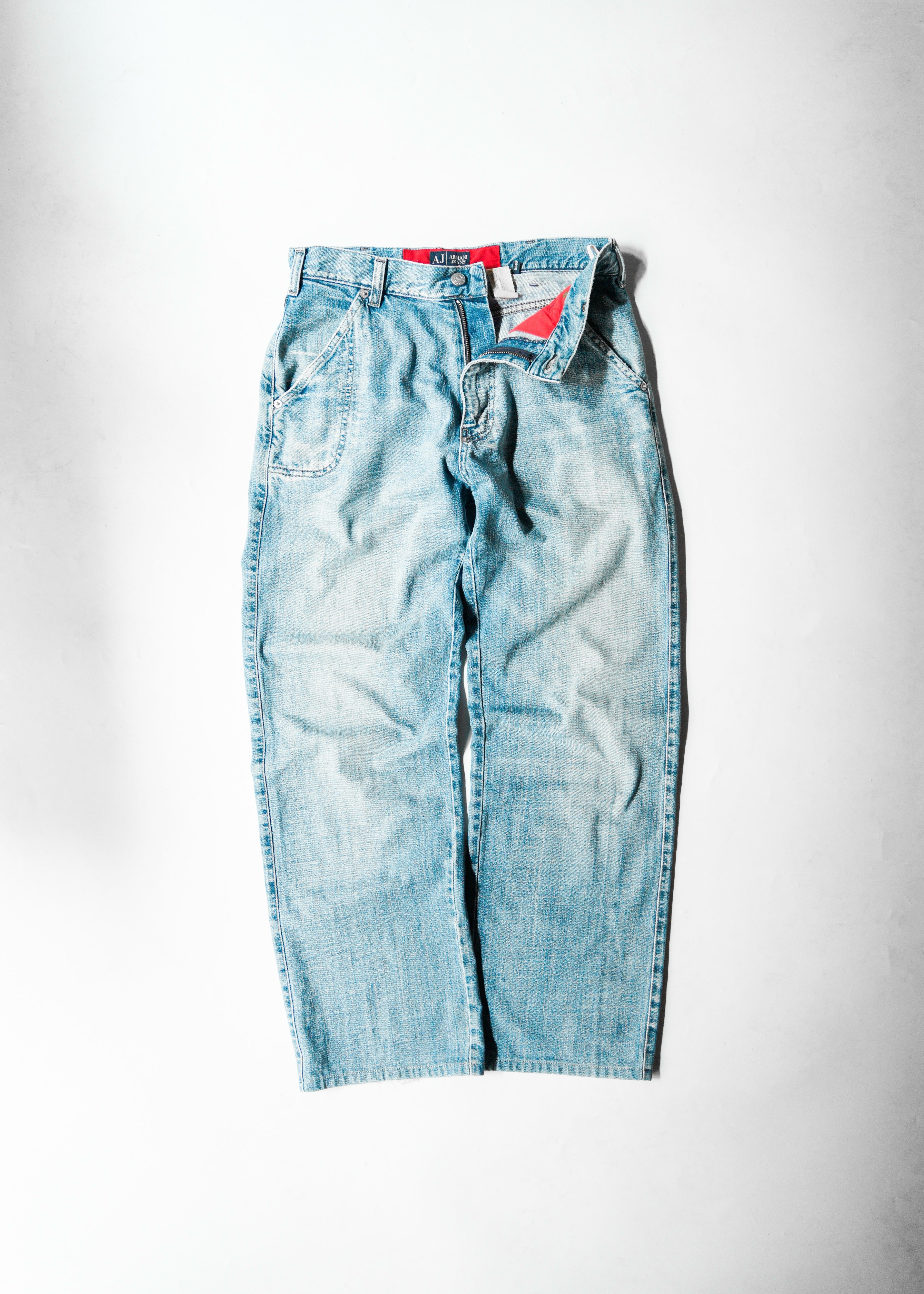 00’s ARMANI JEANS wide straight jeans