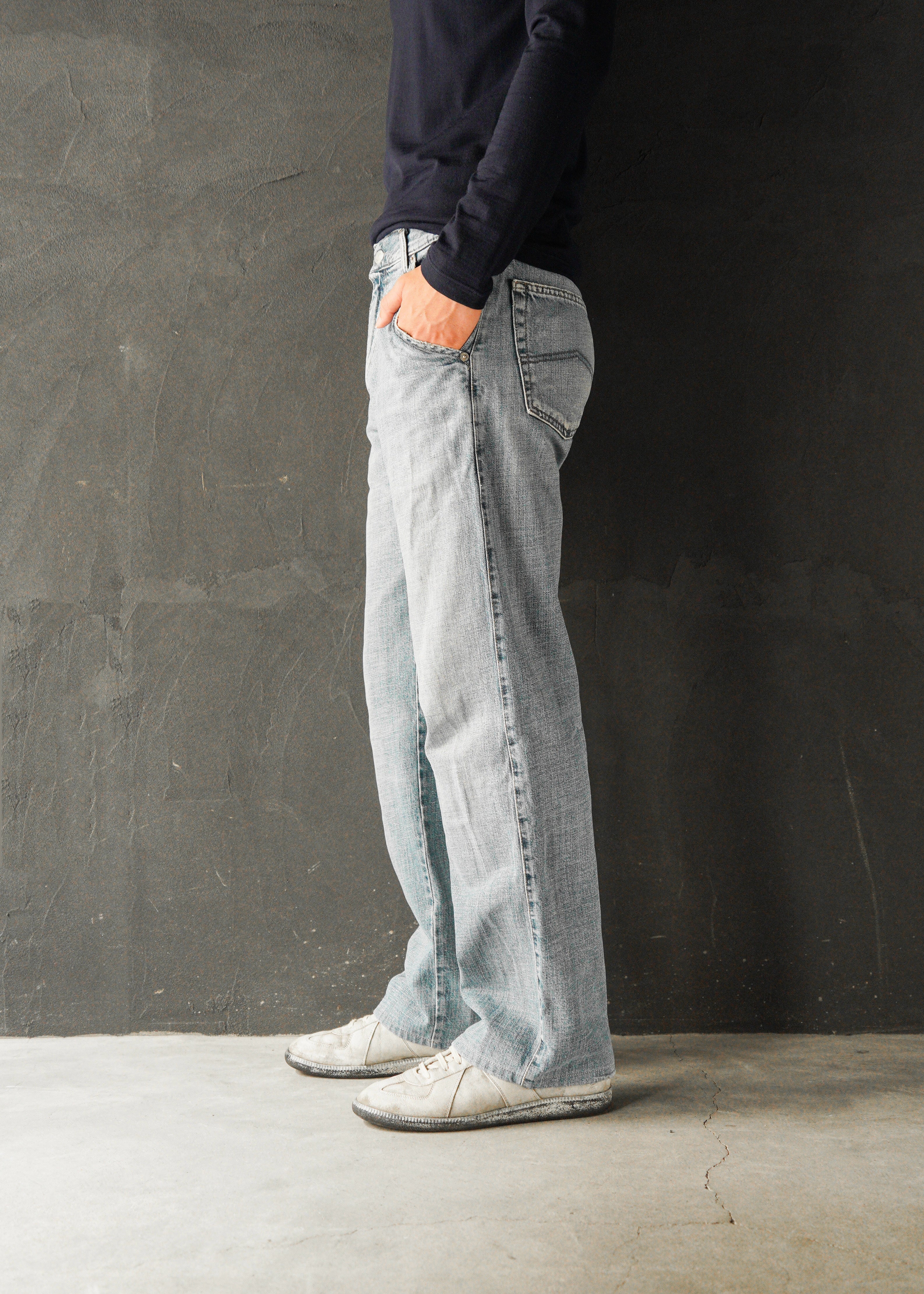 00’s ARMANI JEANS wide straight jeans