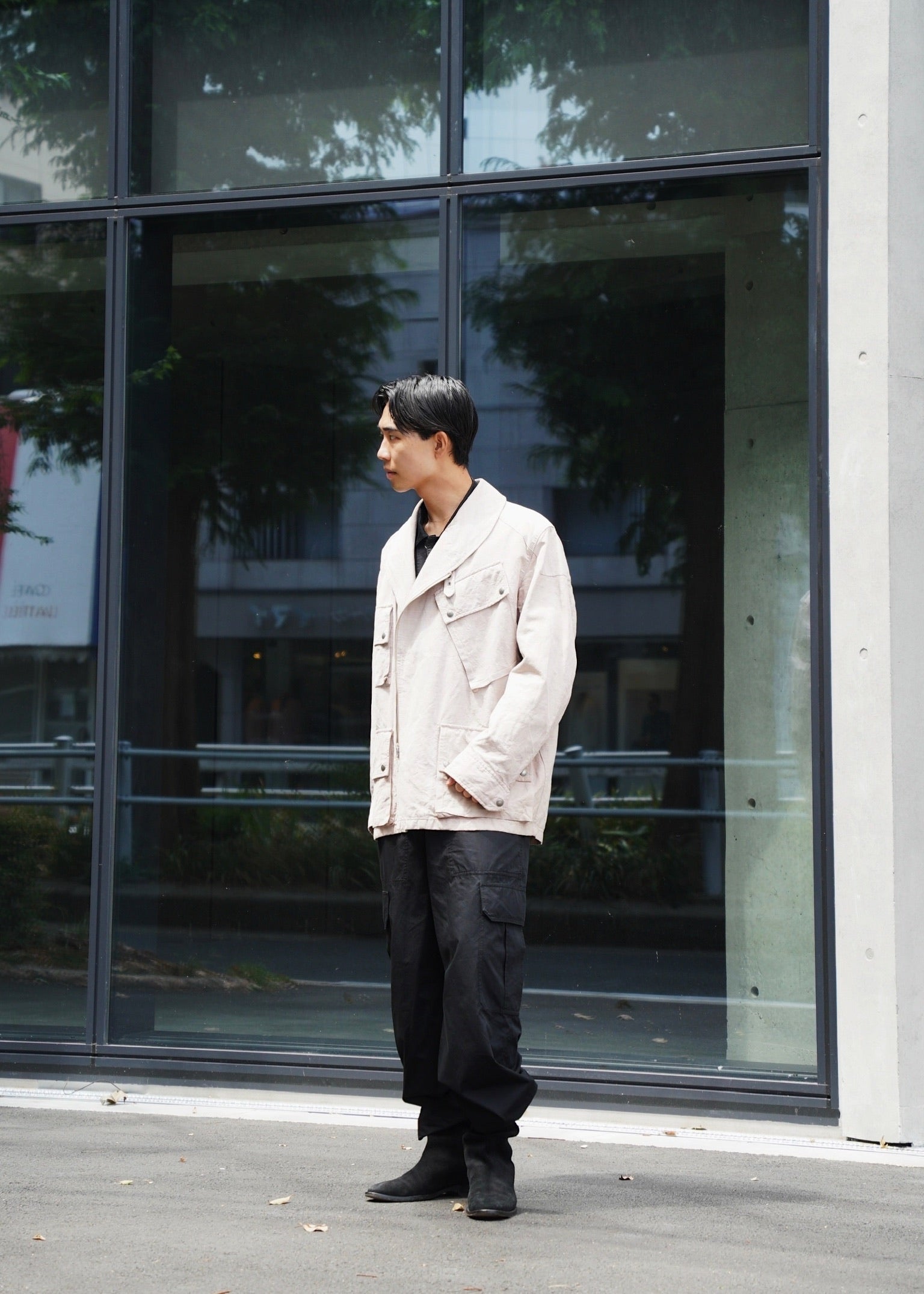 Y's for men 09SS cotton jump suit