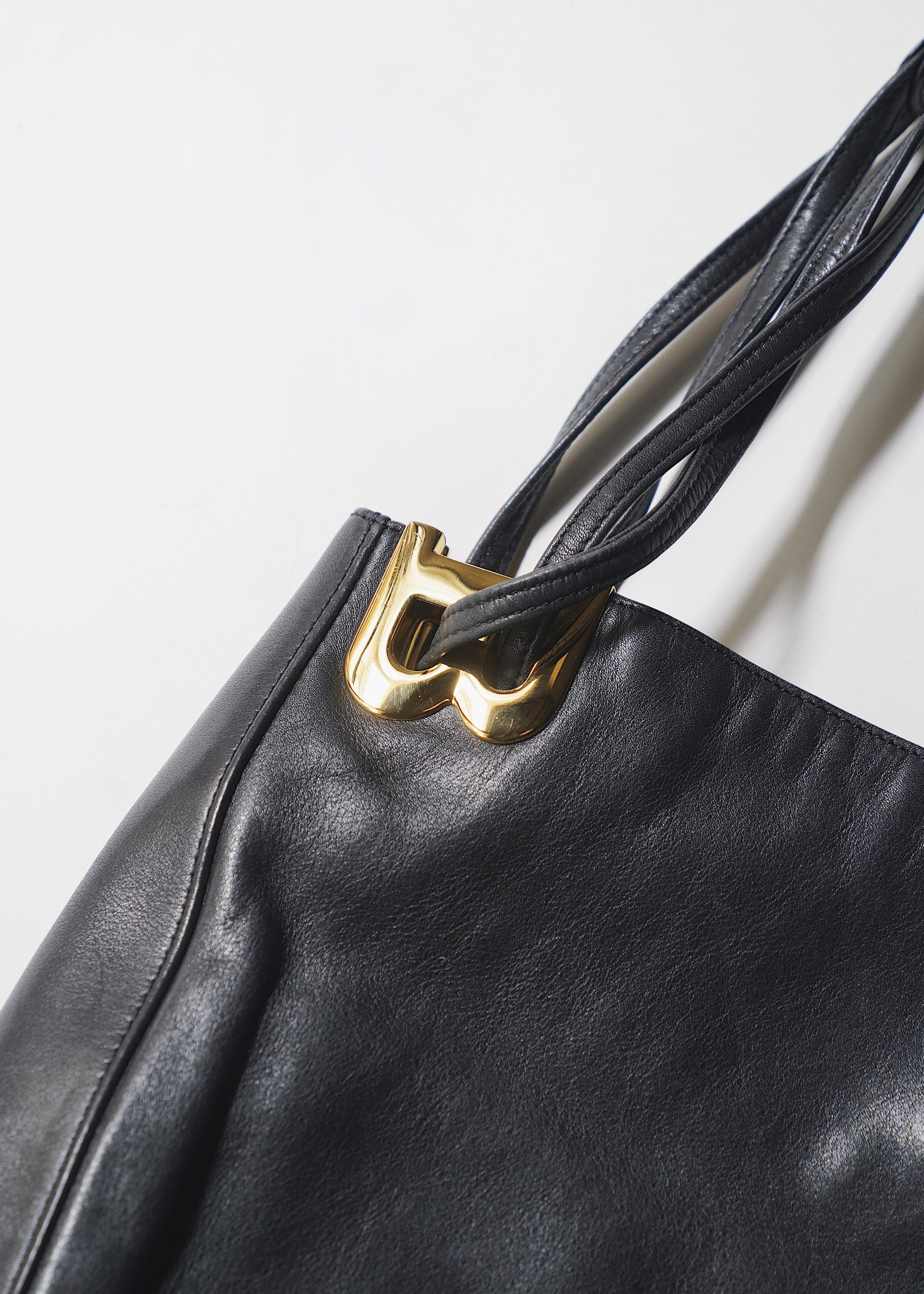 BALLY leather tote bag