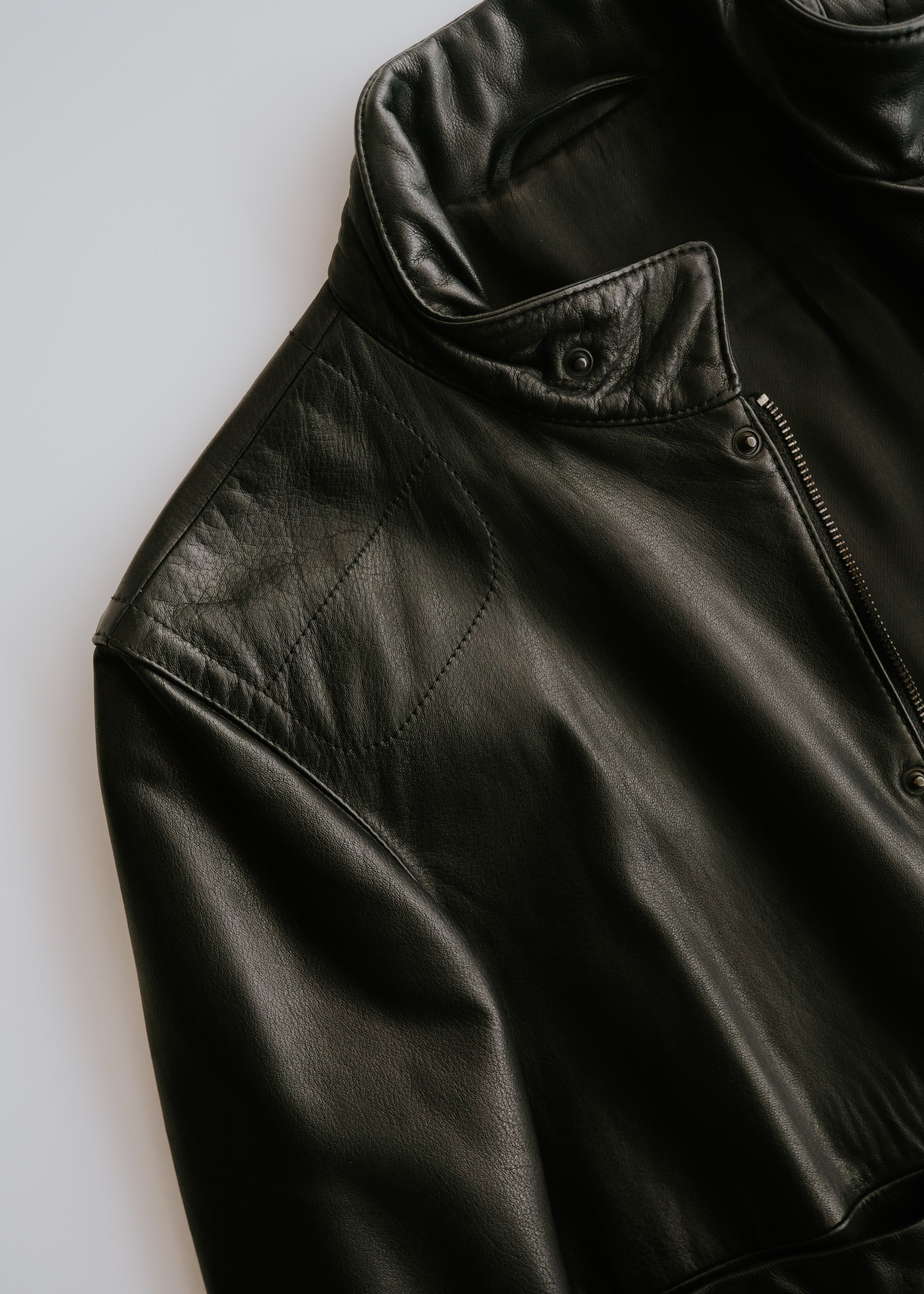 MARTIN MARGIELA 07AW multiple pockets single leather riders jacket