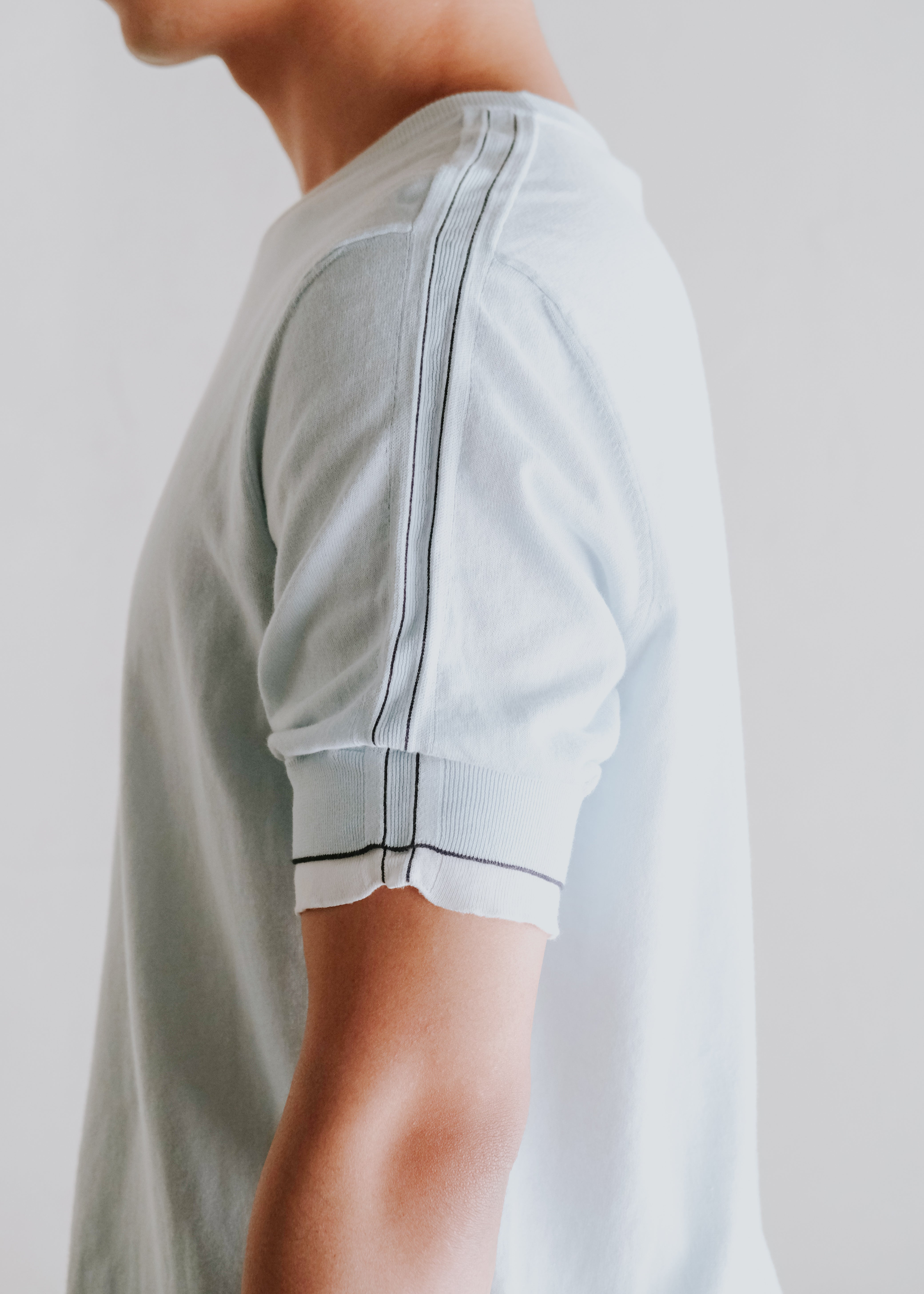 10's HERMÈS ribbed knit T shirt