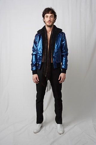 Martin Margiela 07FW nylon boa jacket