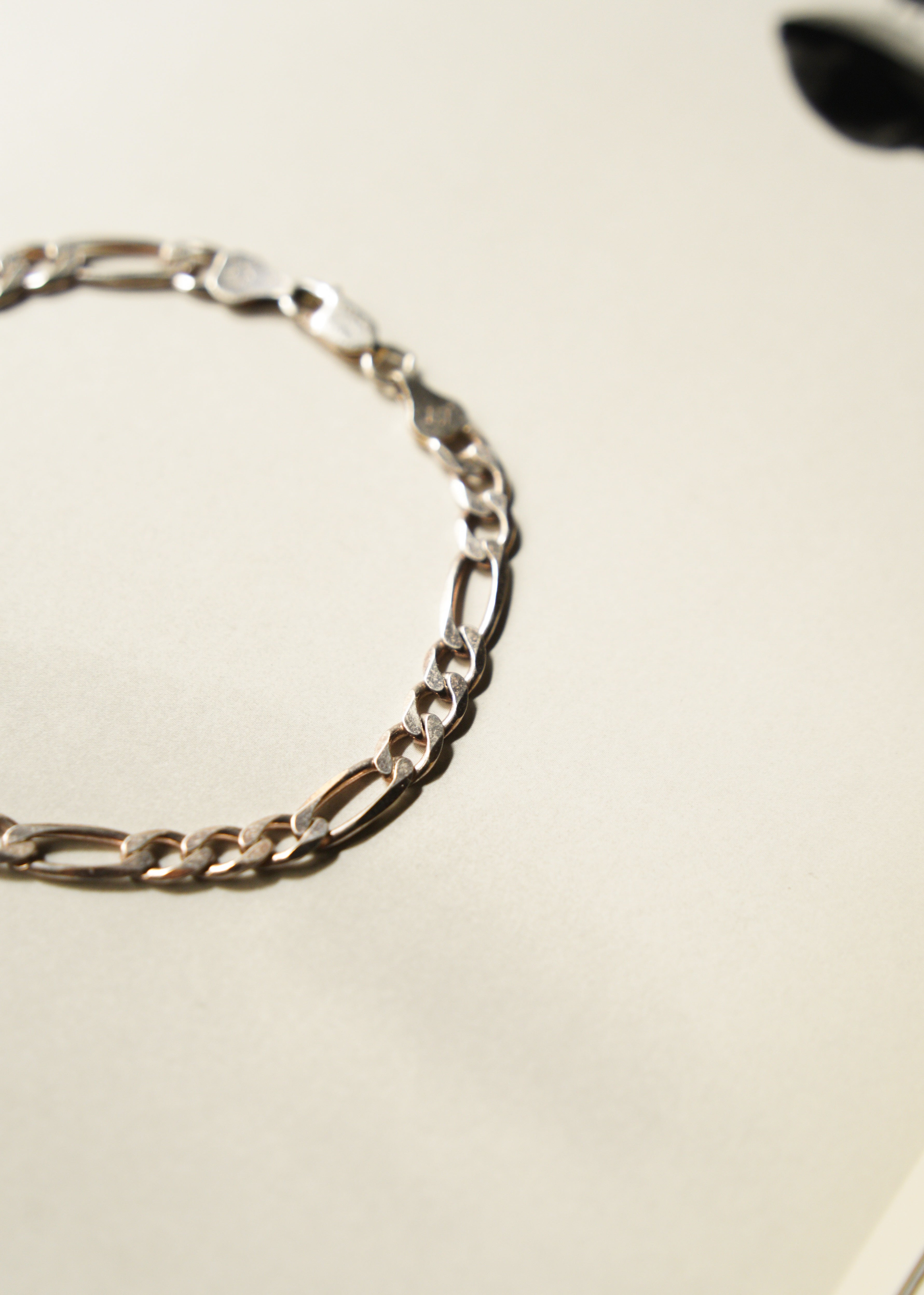 50’s Italian vintage oval chain bracelet