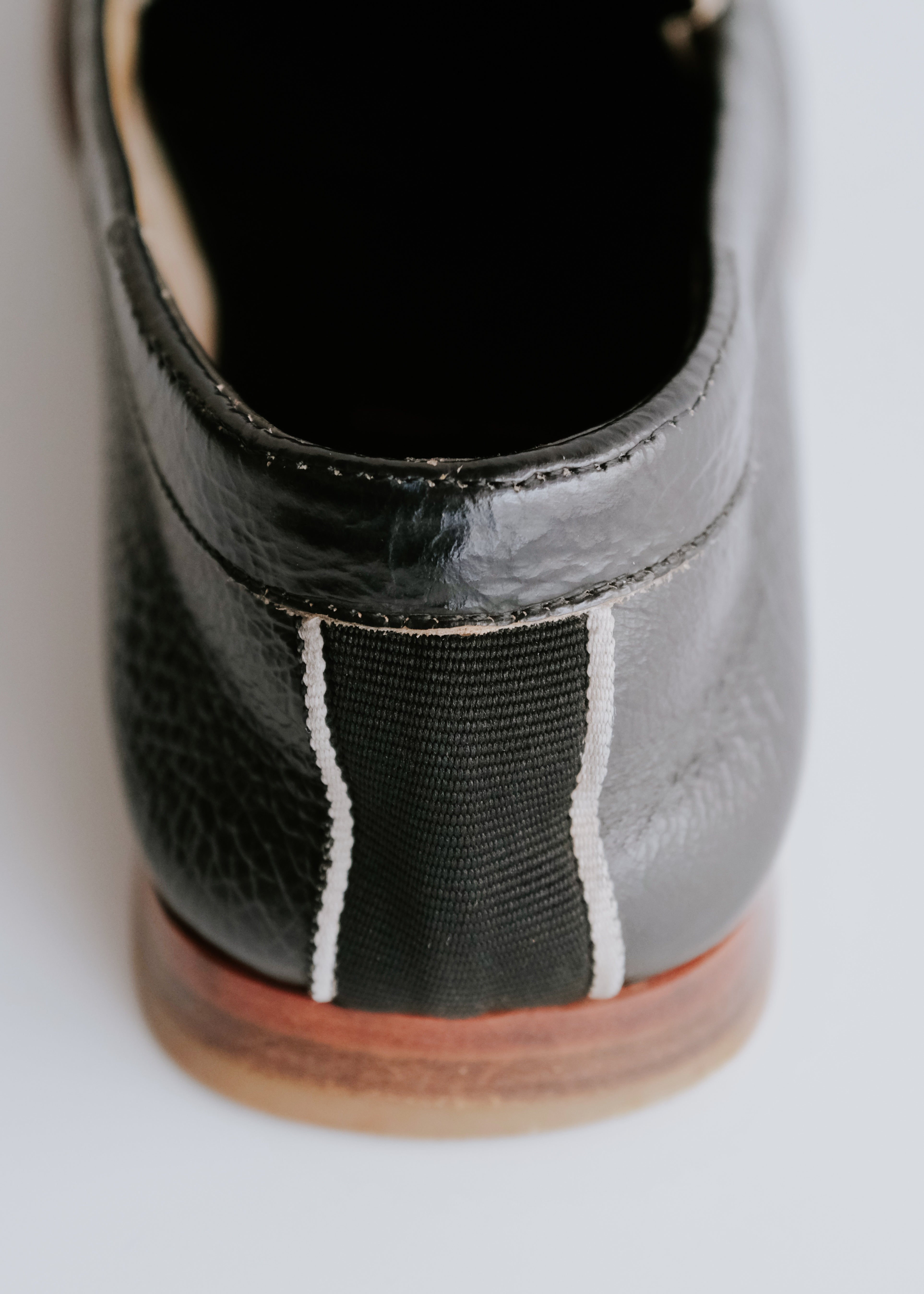 90’s MIU MIU square toe slip-on leather shoes