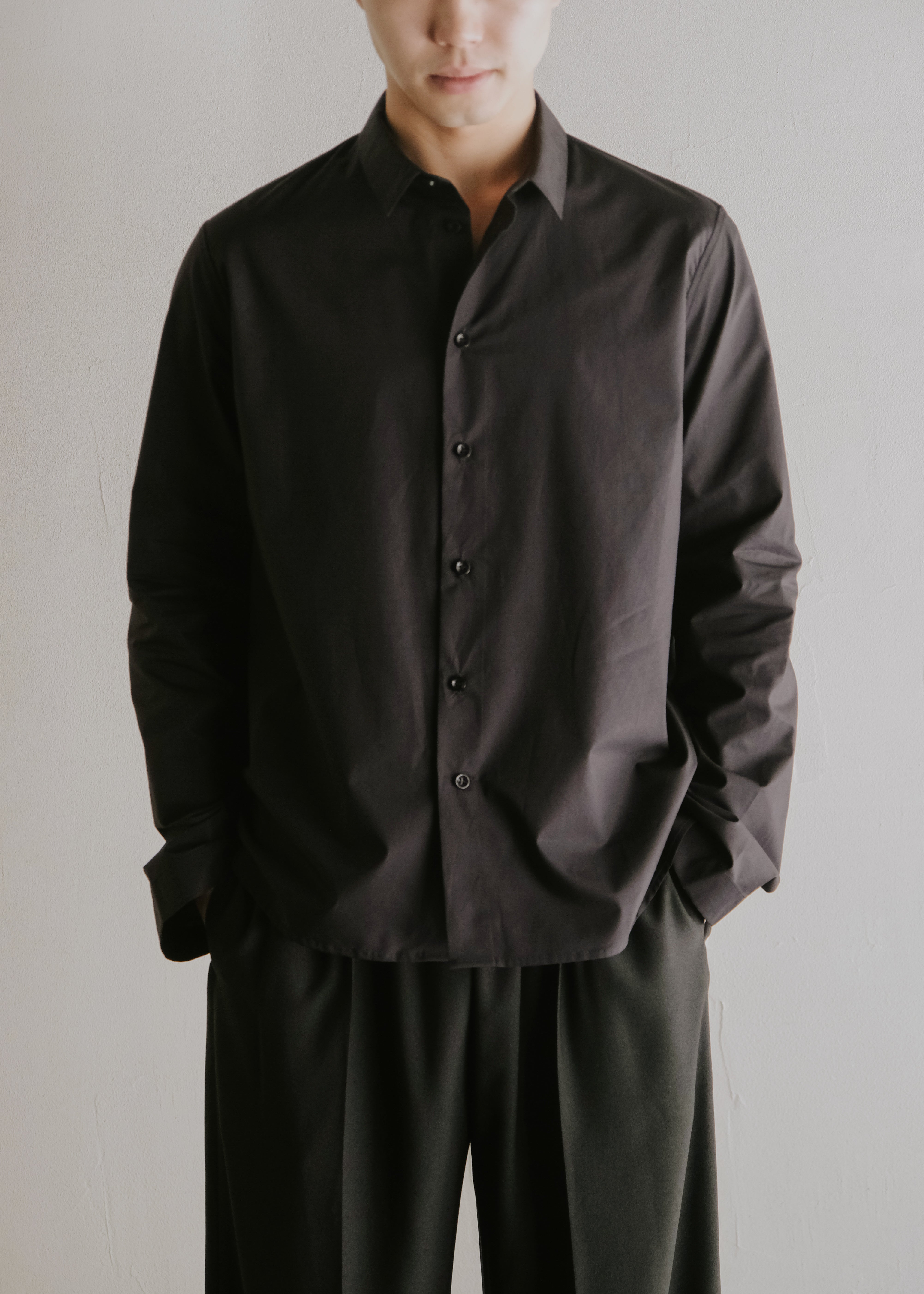 JEANPAULKNOTT 26SS WORKER SHIRT / BLACK