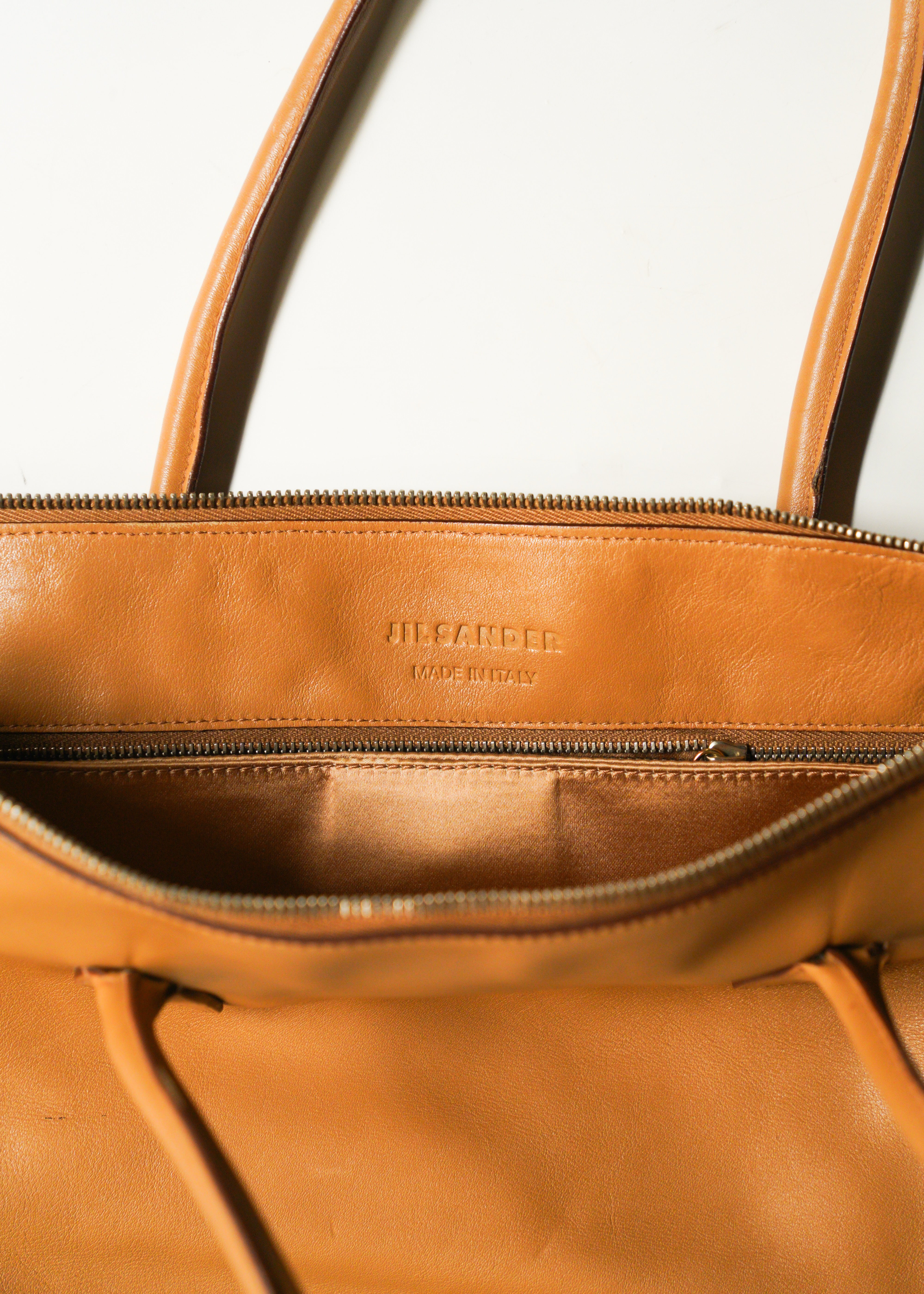 JIL SANDER leather hand bag