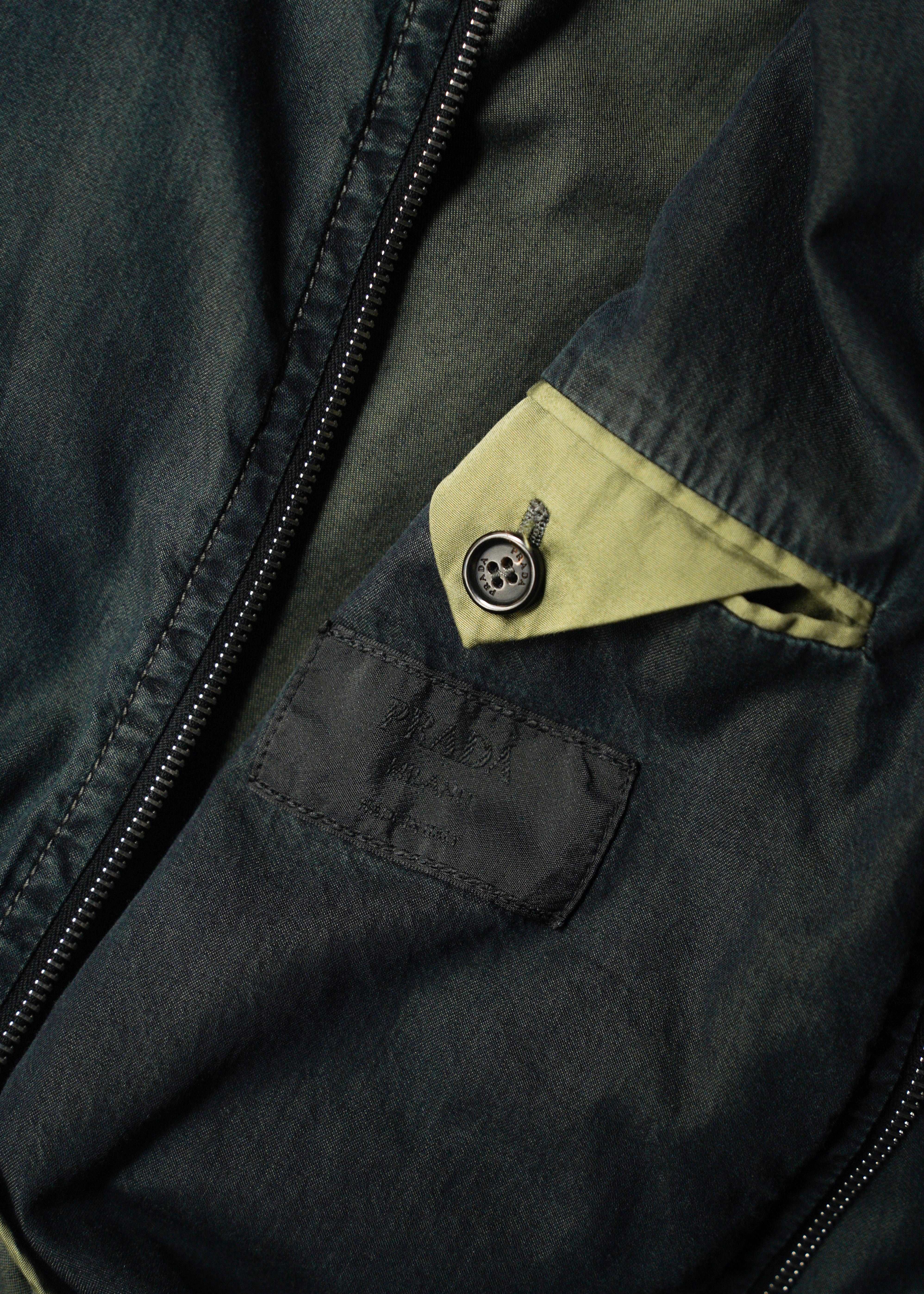 00’s PRADA zip up cotton jacket