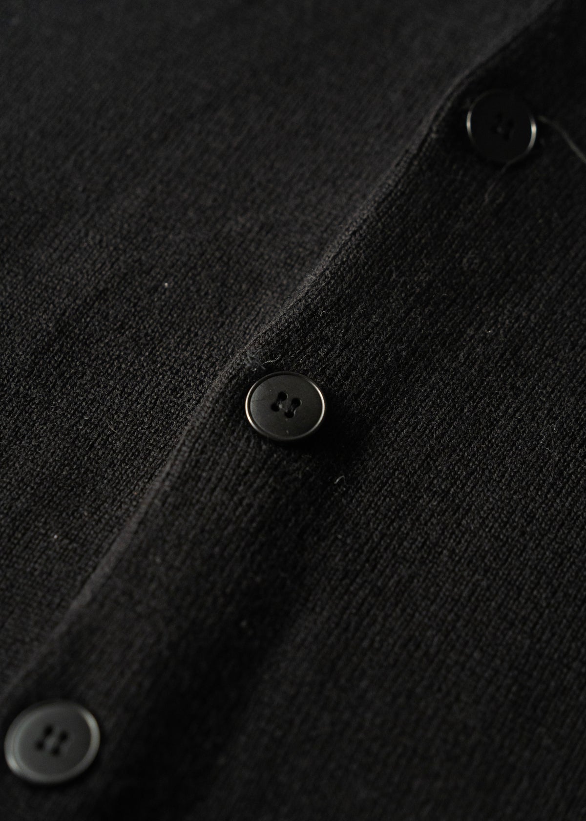 90's agnes b. homme collared wool cardigan