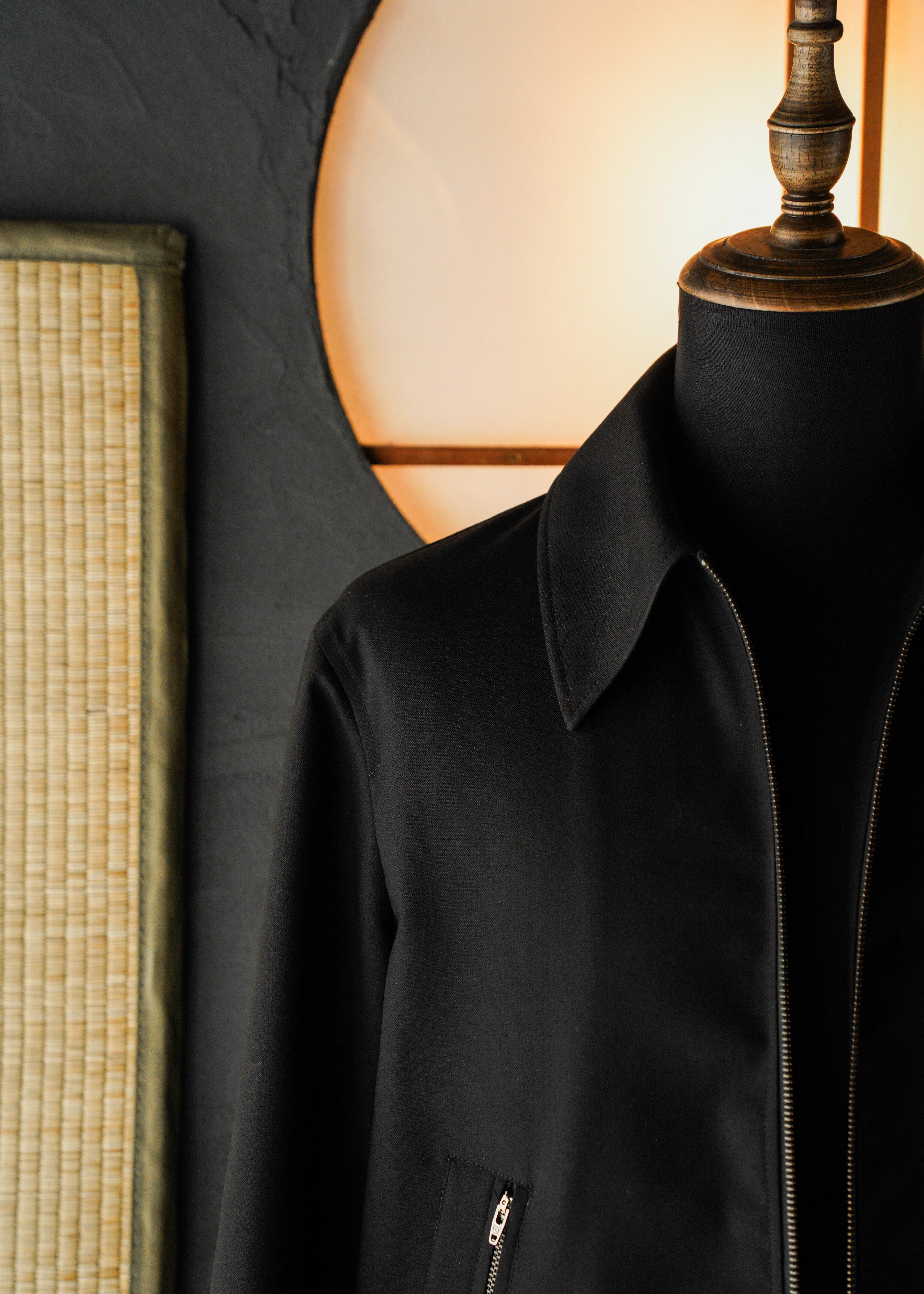 SHOOP 26SS EVERYDAY ZIPPER JACKET / Black