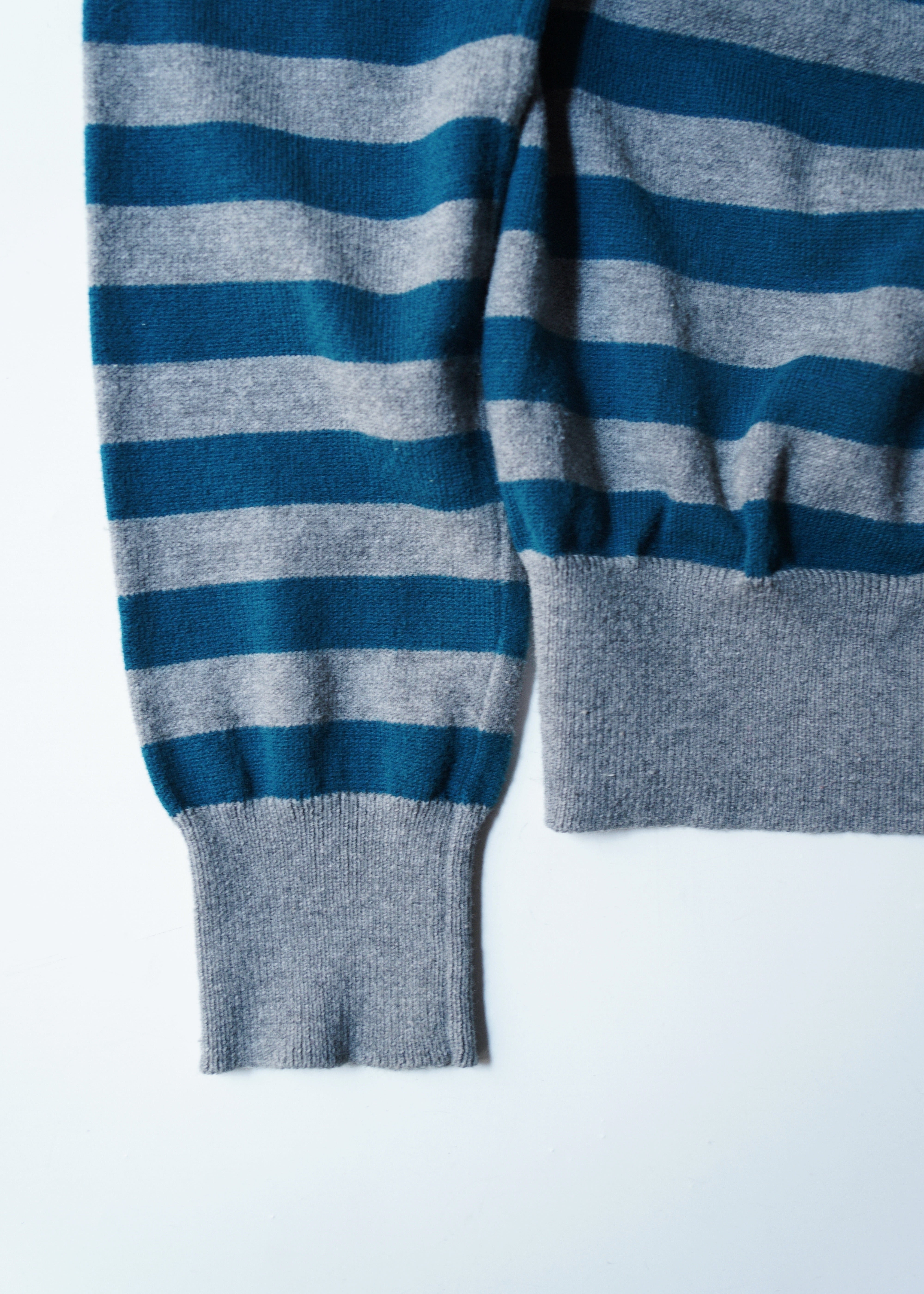Multi-Stripe cotton nylon Cardigan