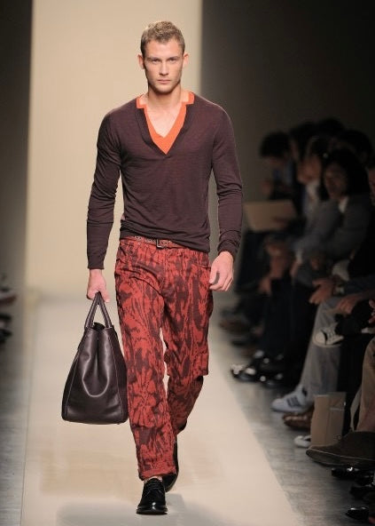 BOTTEGA VENETA 2010SS V neck cotton long sleeve top