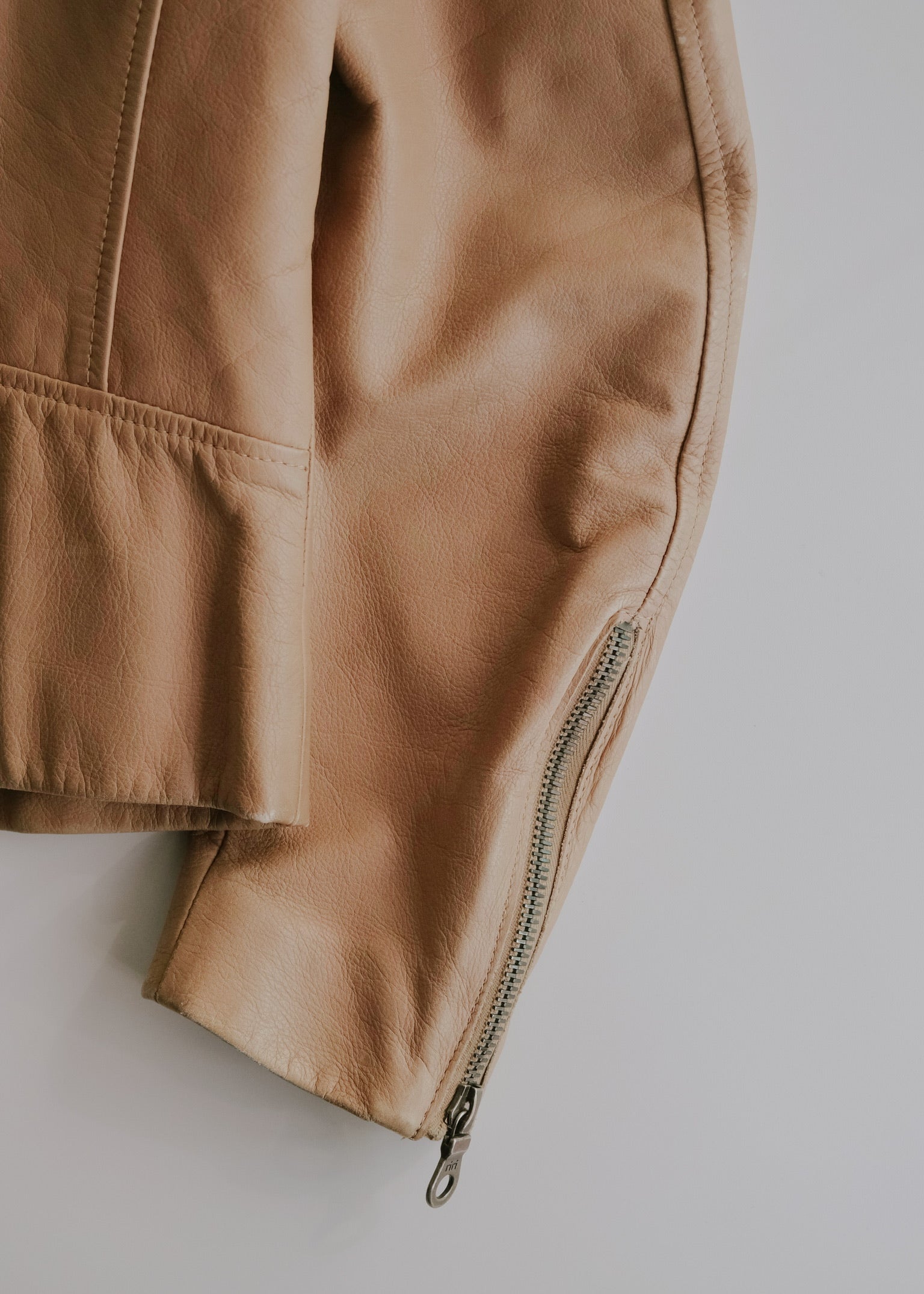 Martin Margiela 08SS 5 zip leather riders jacket