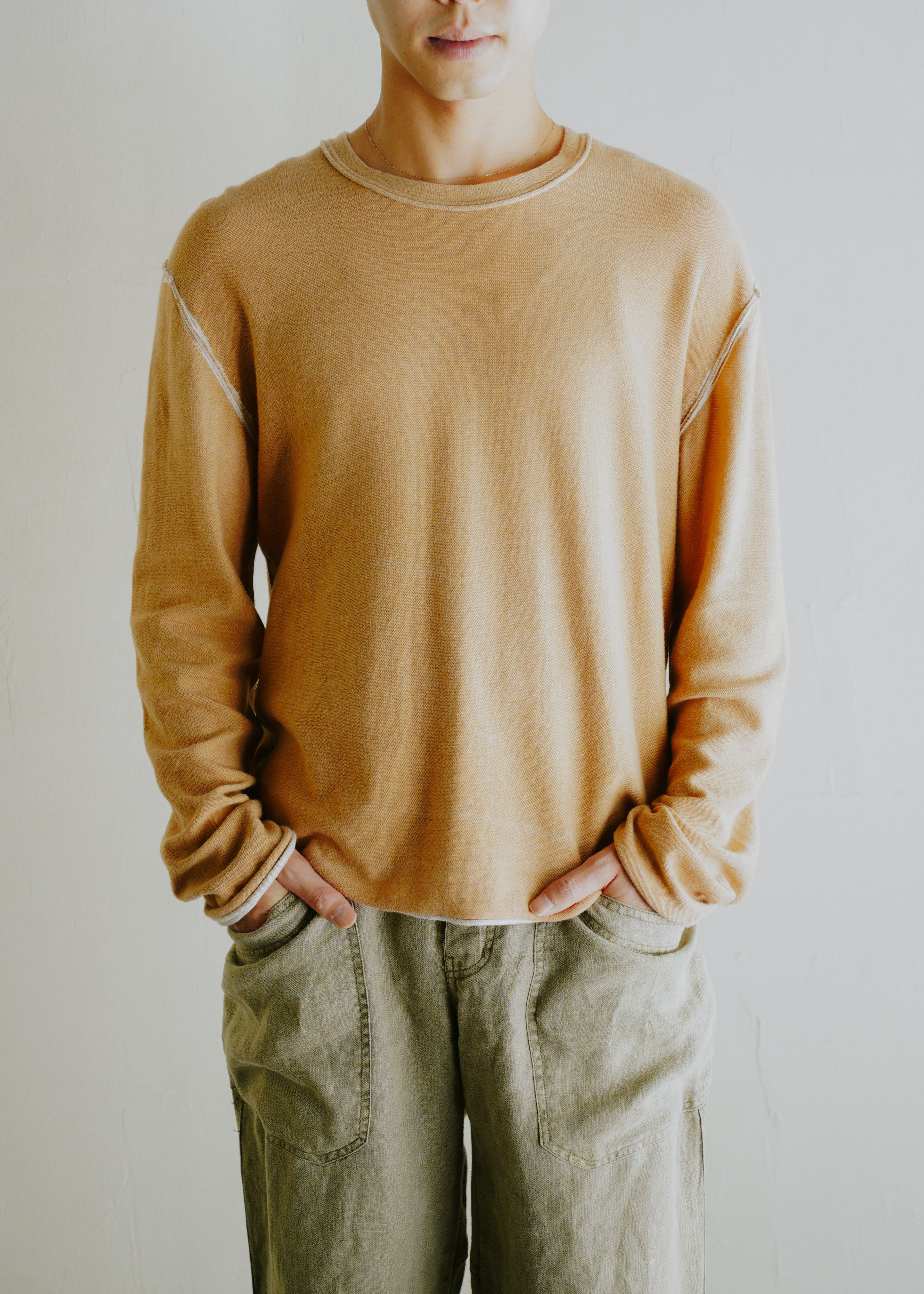 ISSEY MIYAKE 07SS outseam L/S cut and sew
