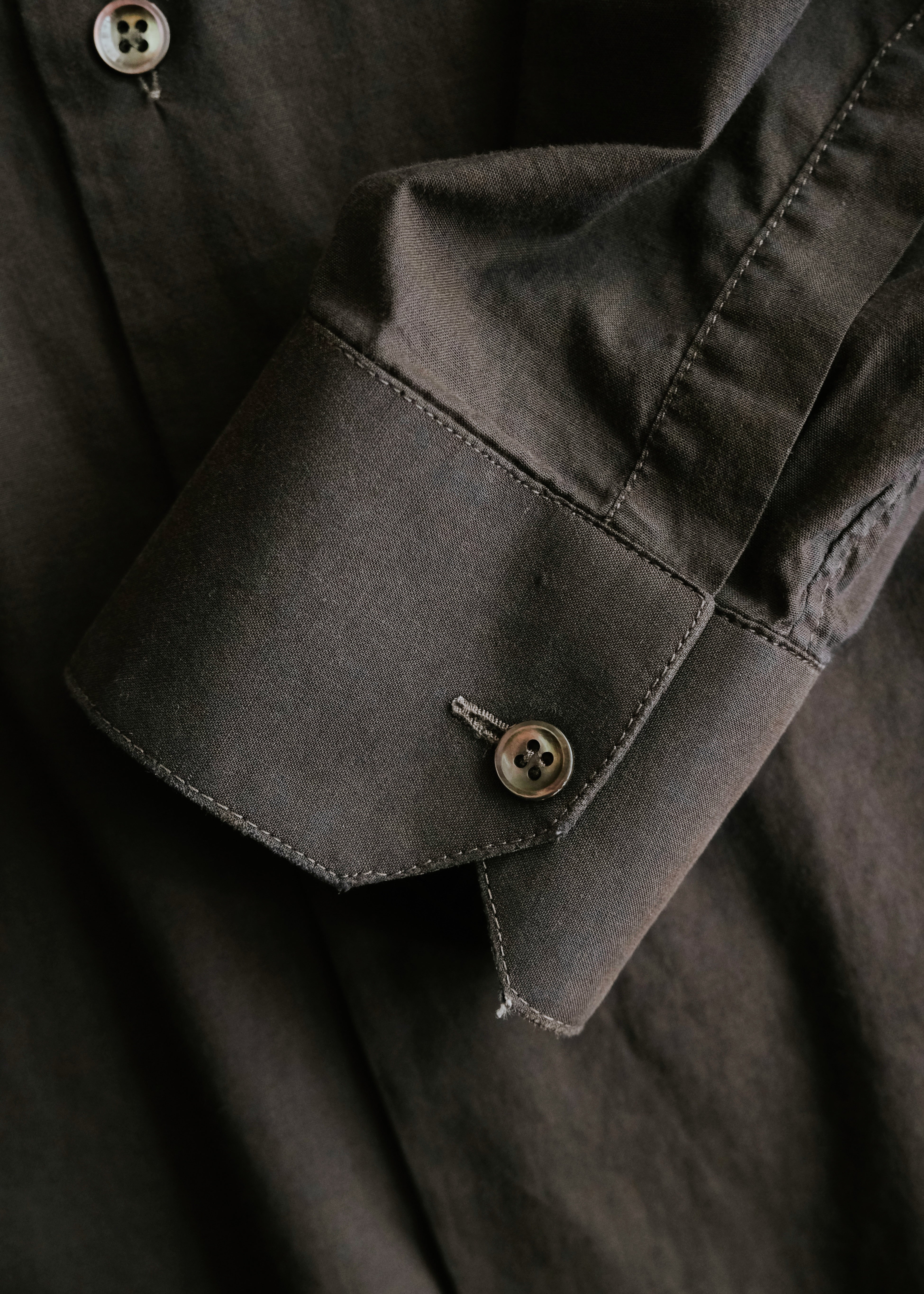Early 00's Martin Margiela french front regular collar shirt