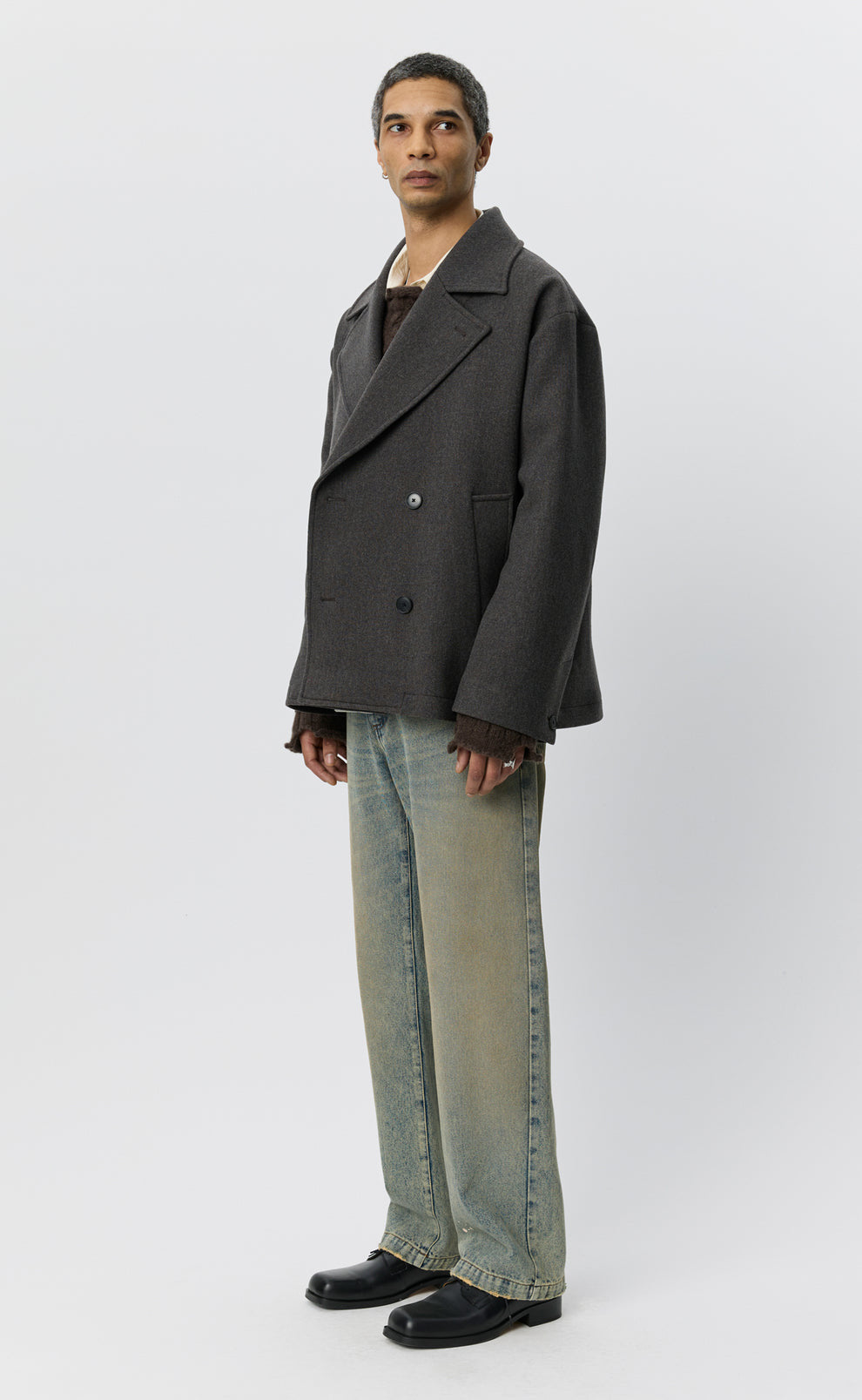 mfpen 26AW Sentence Peacoat