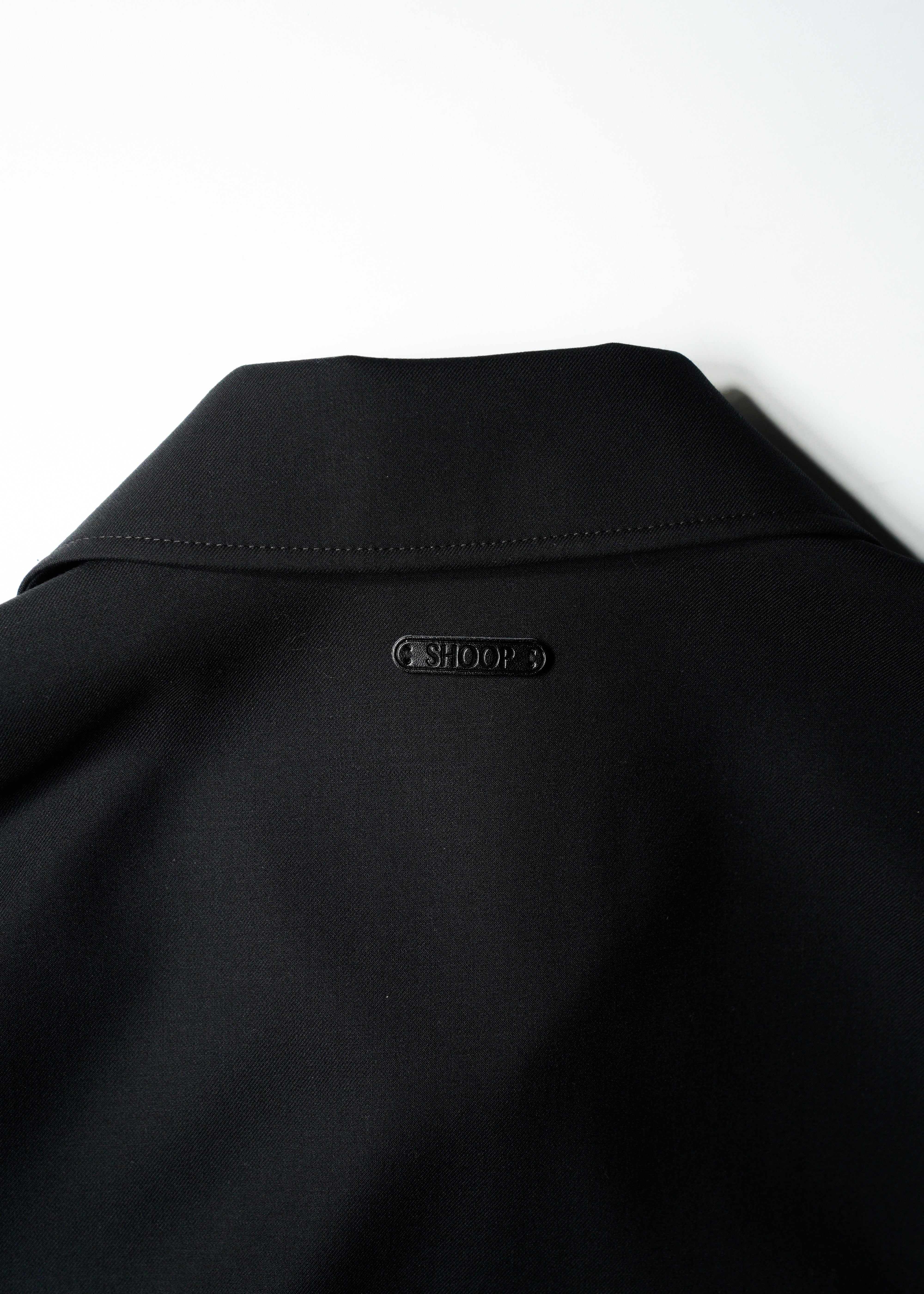 SHOOP 26SS EVERYDAY ZIPPER JACKET / Black