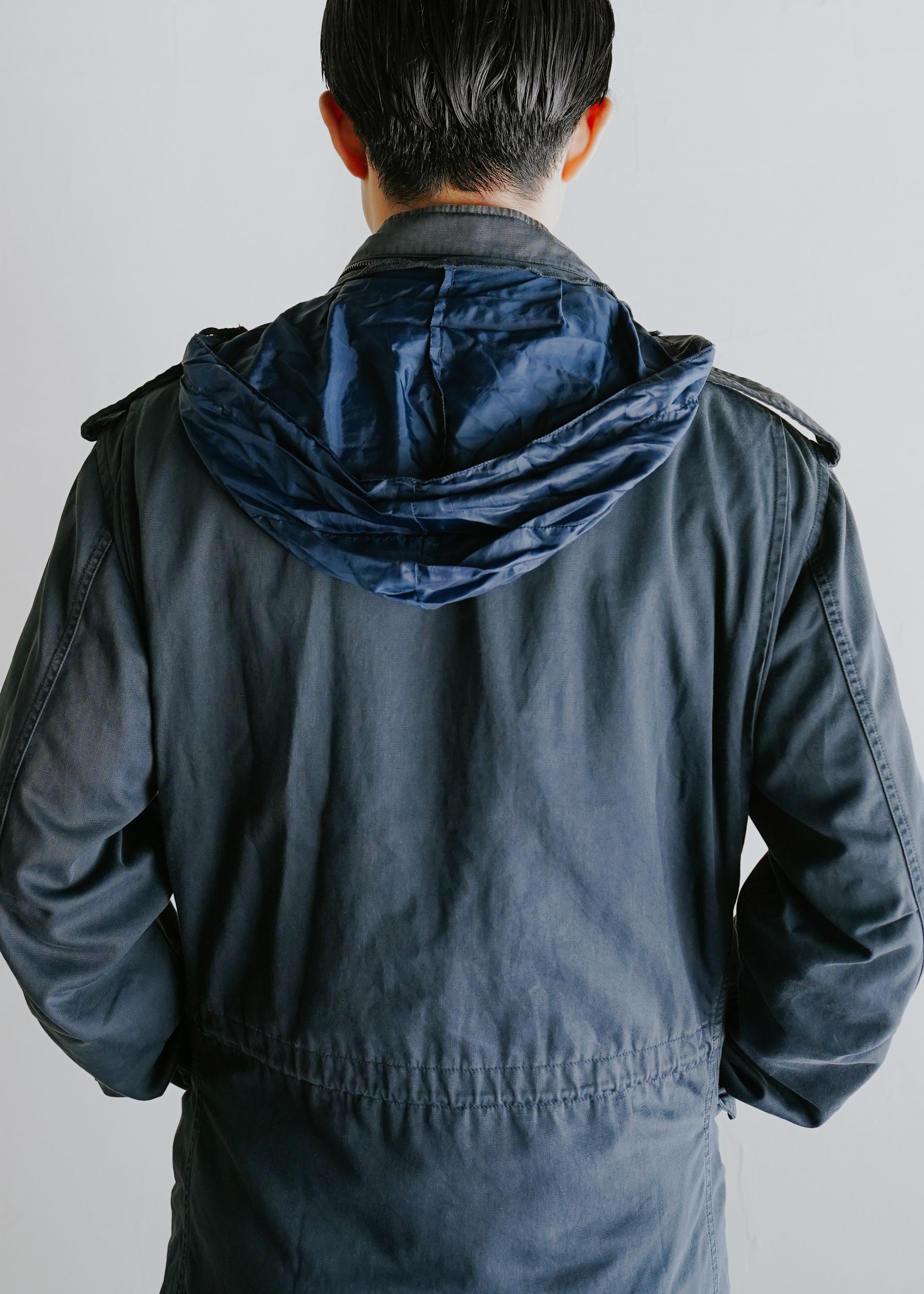 Martin Margiela 08SS fly-front military jacket