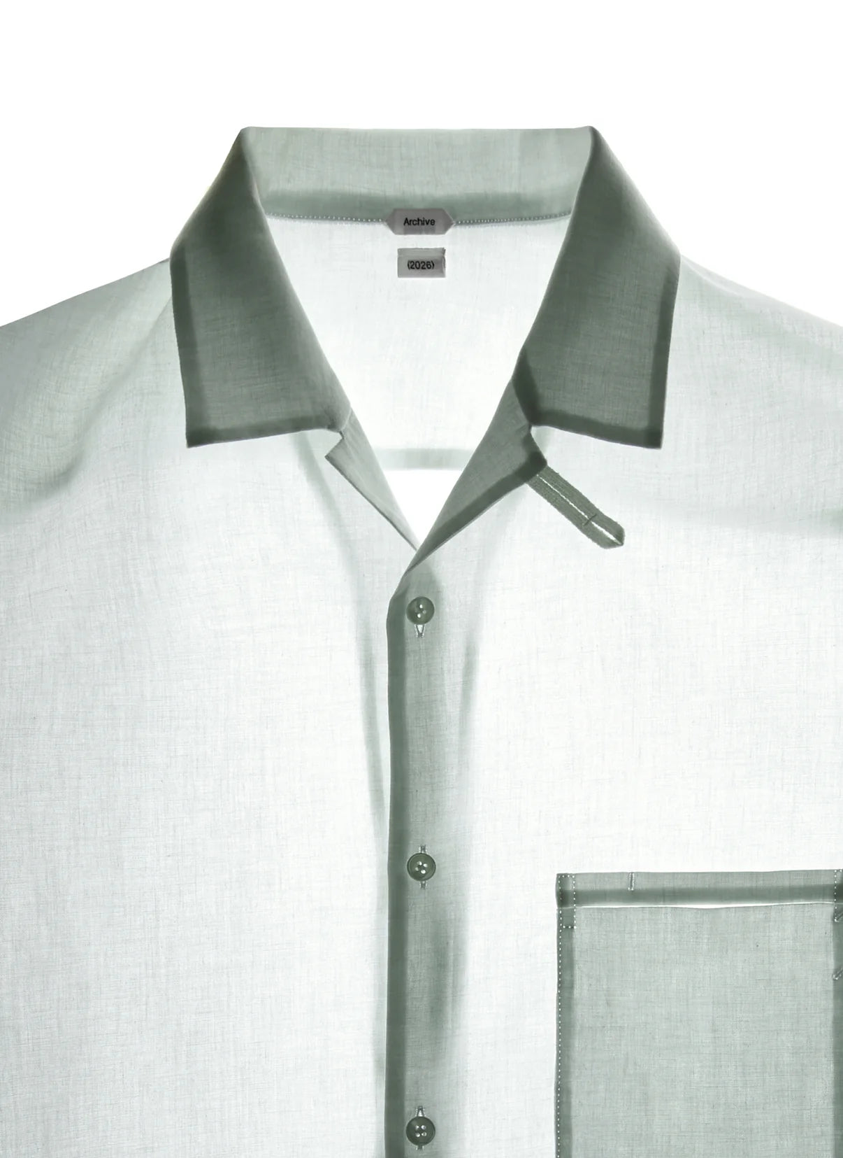 POST ARCHIVE FACTION 26SS Vacation Shirt / Sky Blue