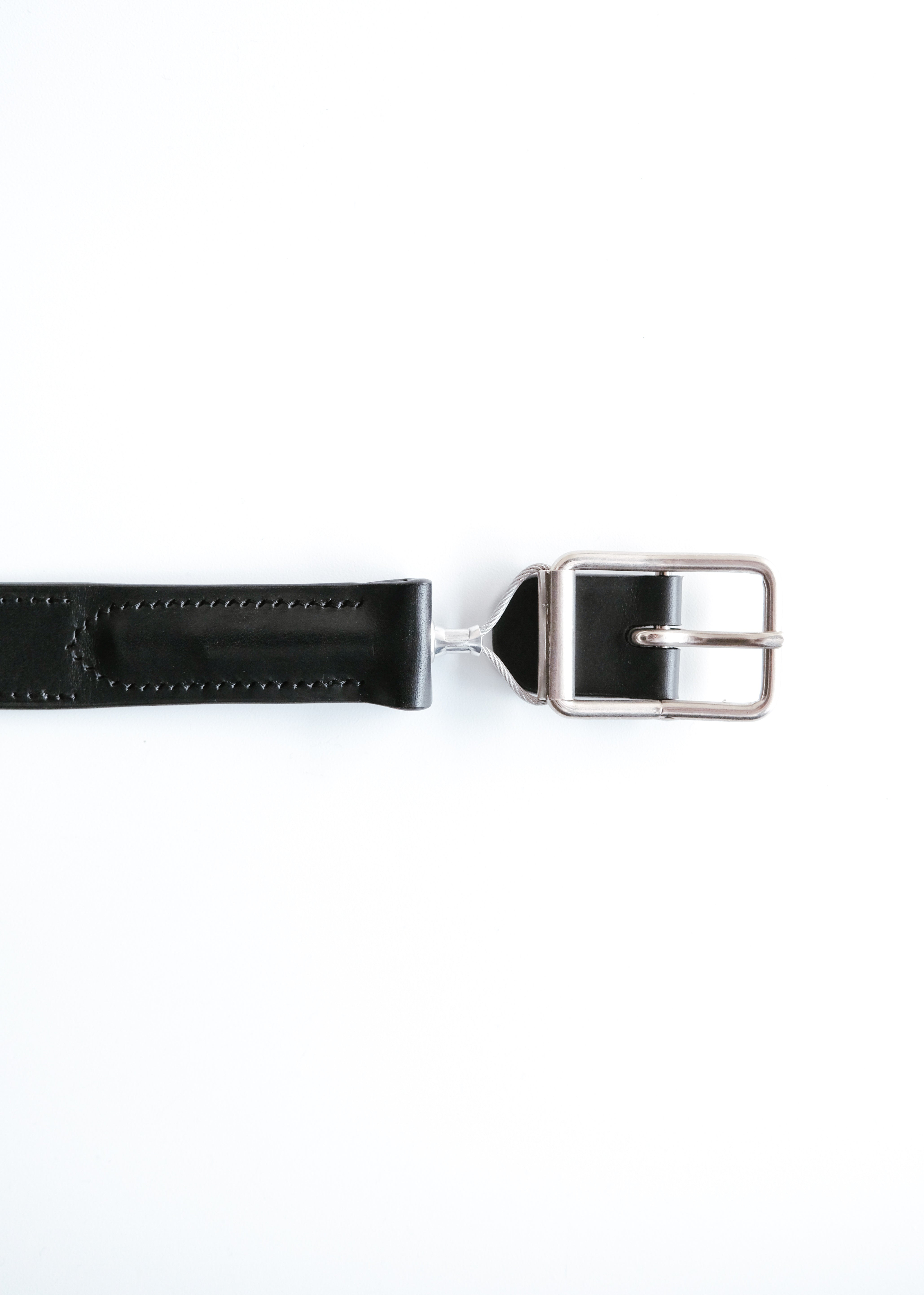 beta post reversible suspension belt 050 Black メンズ