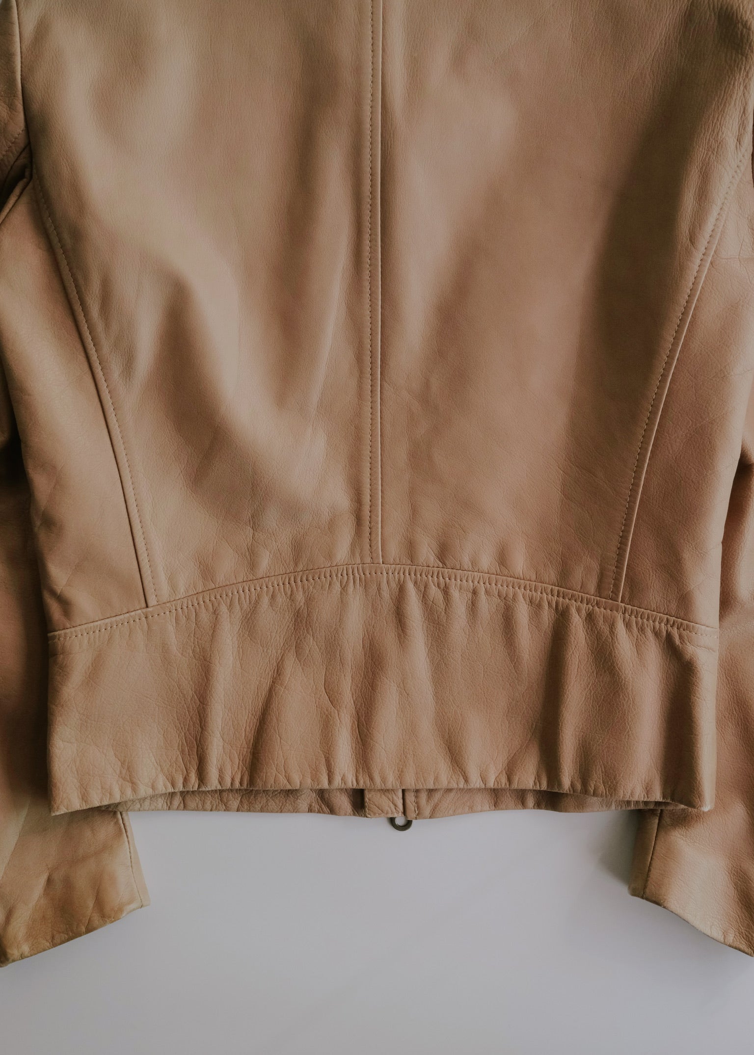 Martin Margiela 08SS 5 zip leather riders jacket