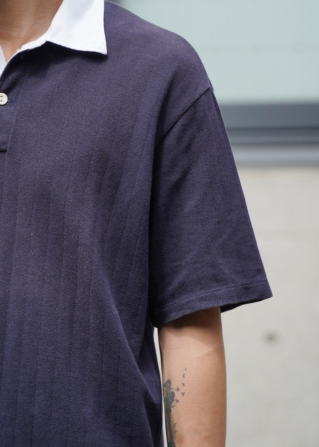 80’s- Y's for men bicolor cotton polo