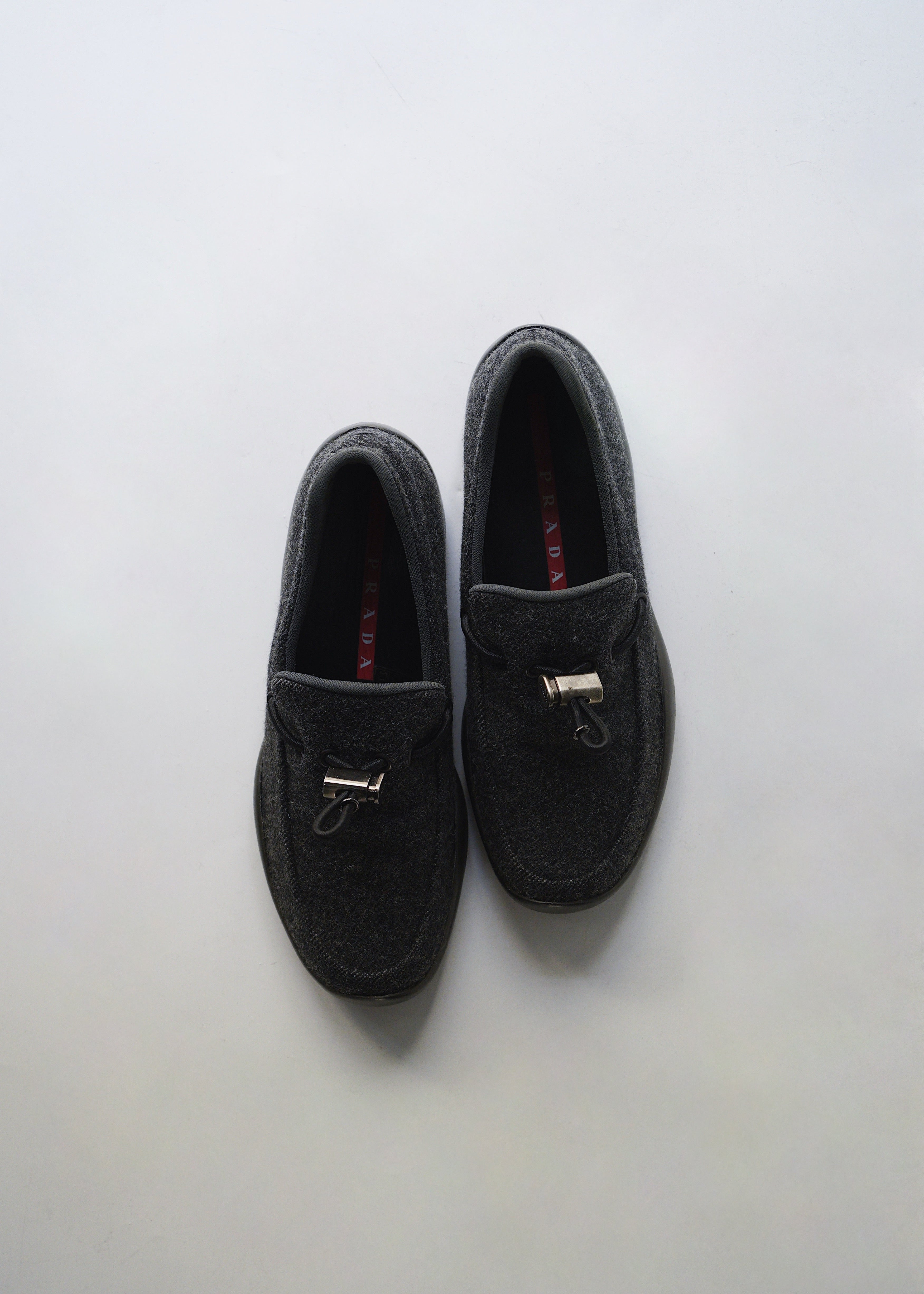 PRADA SPORT 1999 wool draw cord slip-on