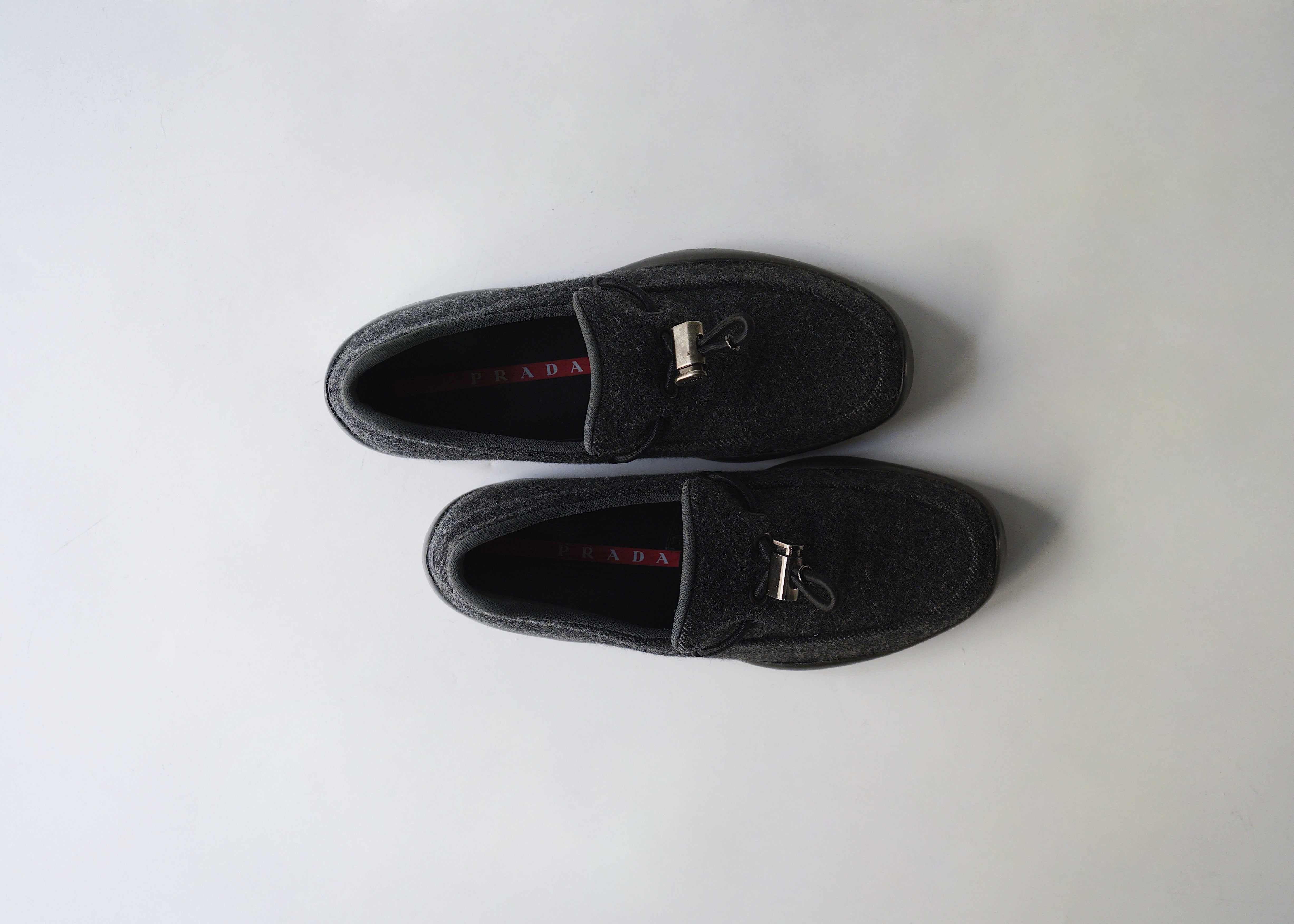 PRADA SPORT 1999 wool draw cord slip-on