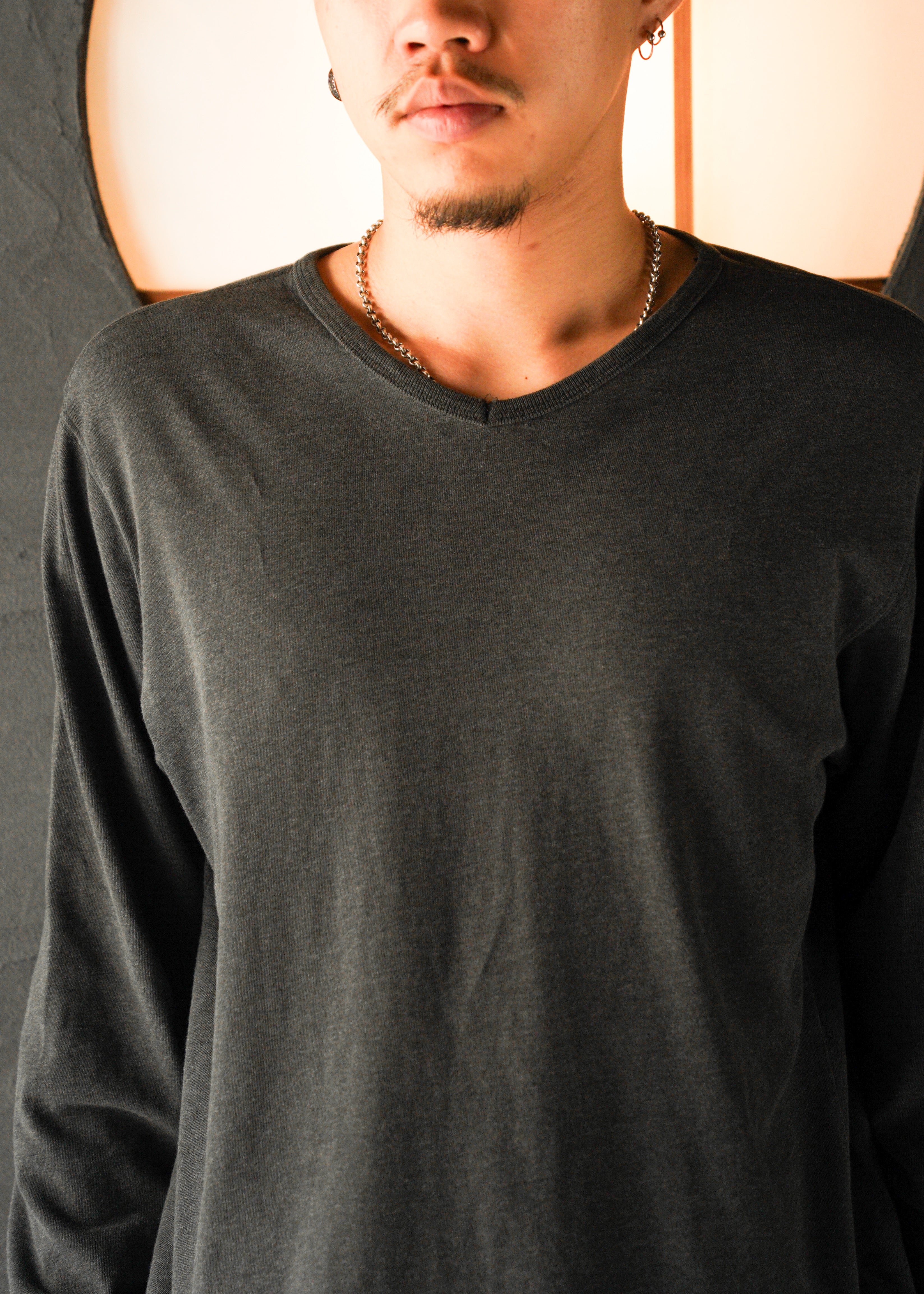 90’s BANANA REPUBLIC crew neck long sleeve cut sew