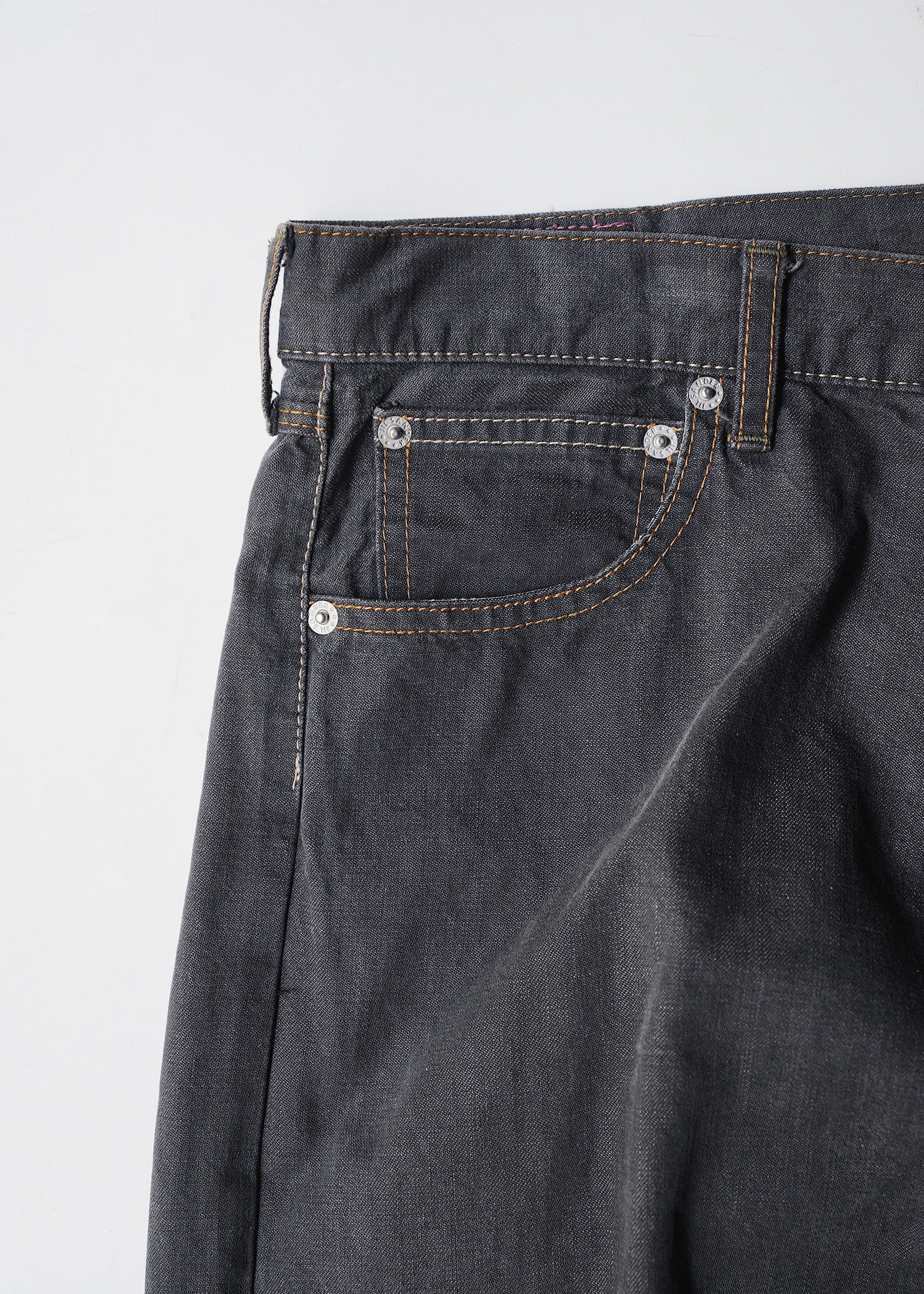 90's JIL SANDER wide straight denim