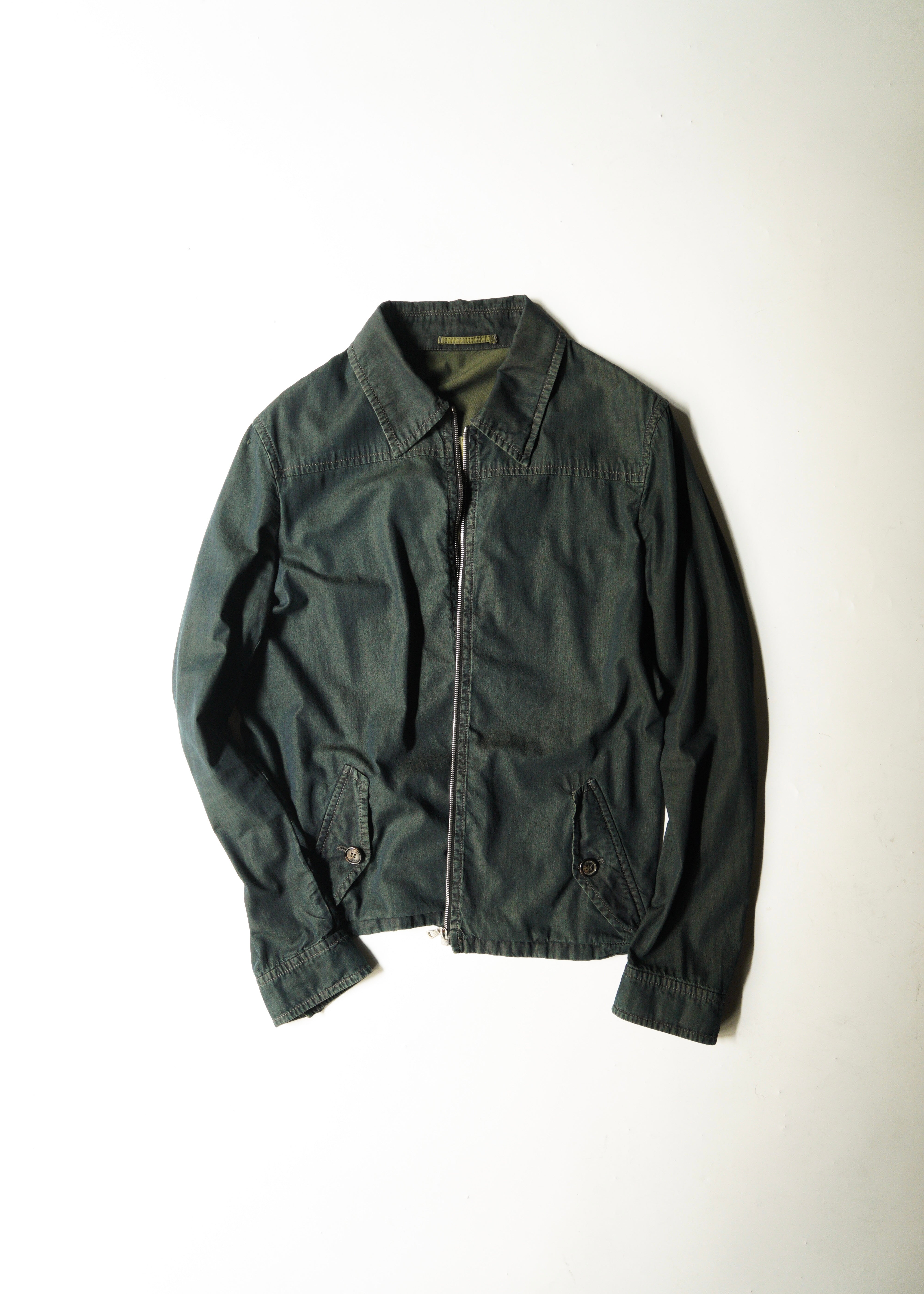 00’s PRADA zip up cotton jacket