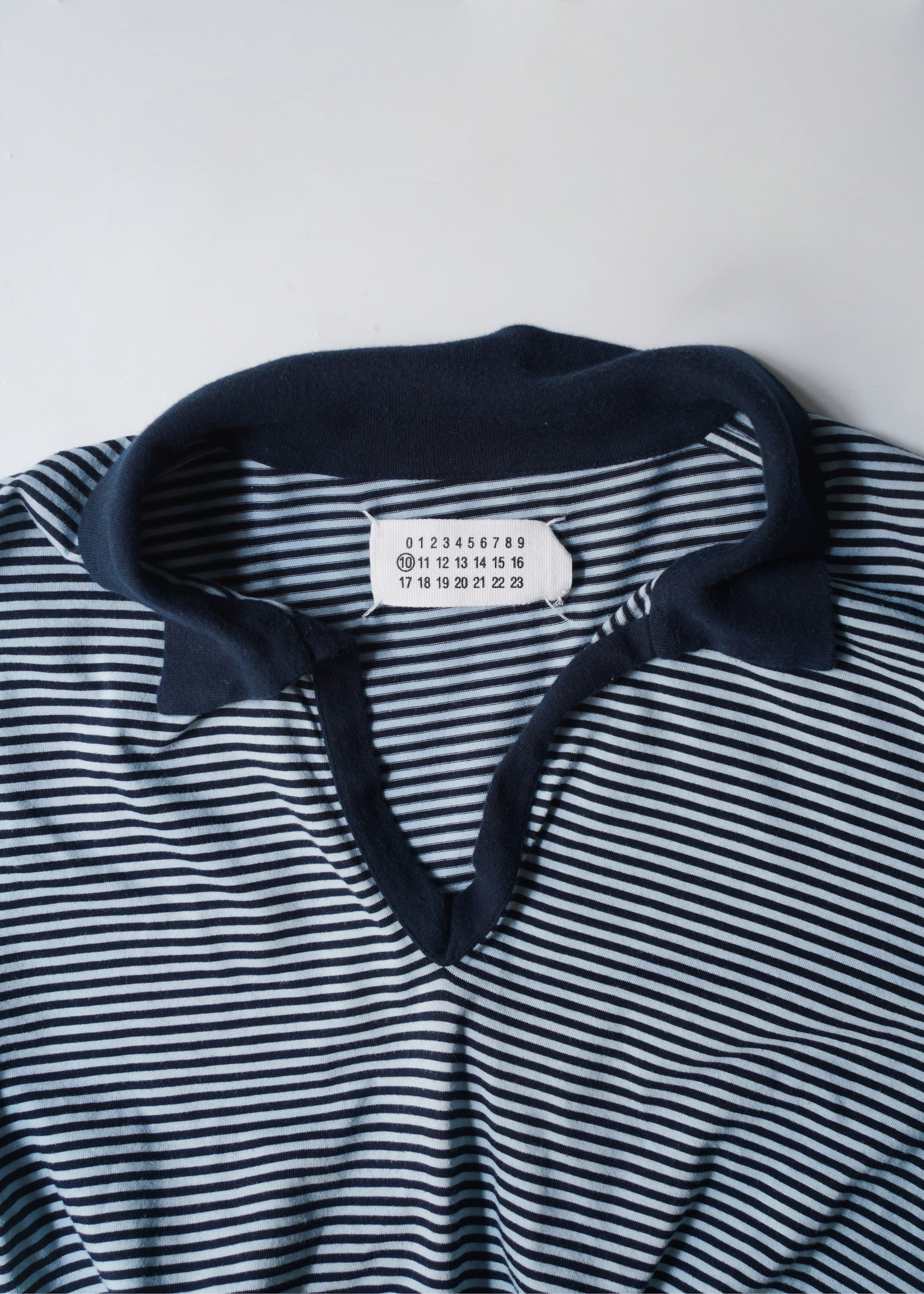 MARTIN MARGIELA マルタンマルジェラ 00年代 スキッパー カットソー Vネック 半袖 アーカイブ ヴィンテージ メンズ