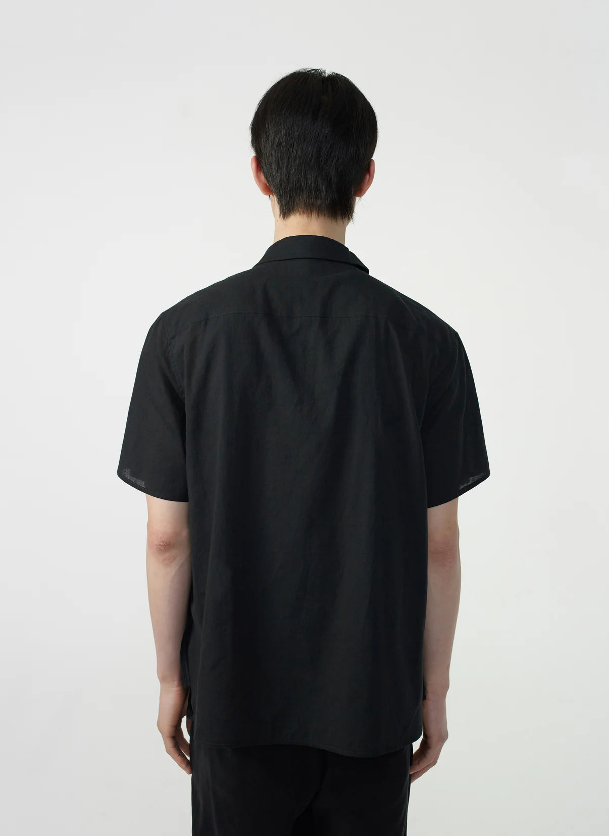 POST ARCHIVE FACTION 26SS Vacation Shirt /Black