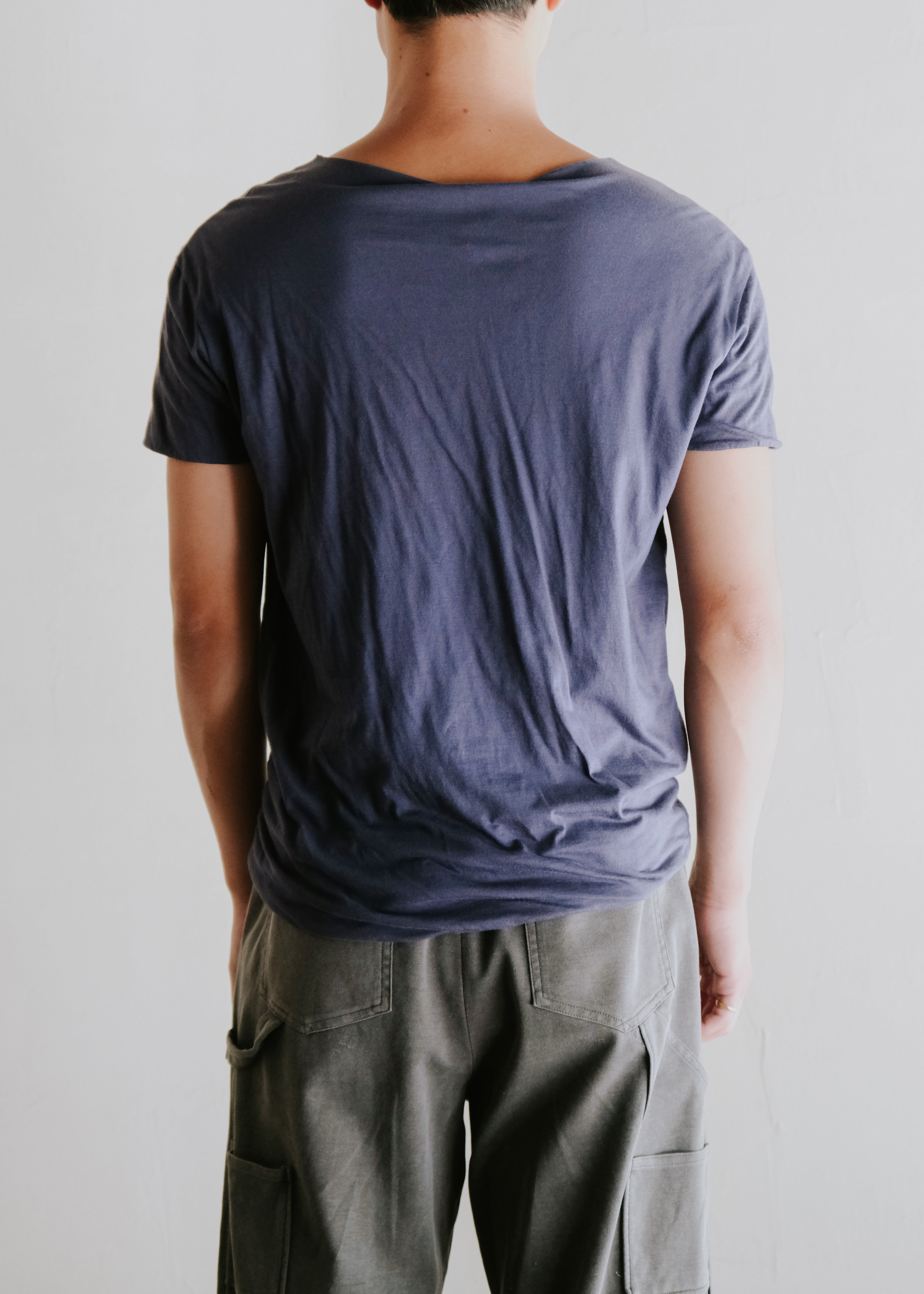 CoSTUME NATIONAL HOMME 12SS double-weave henley neck tops