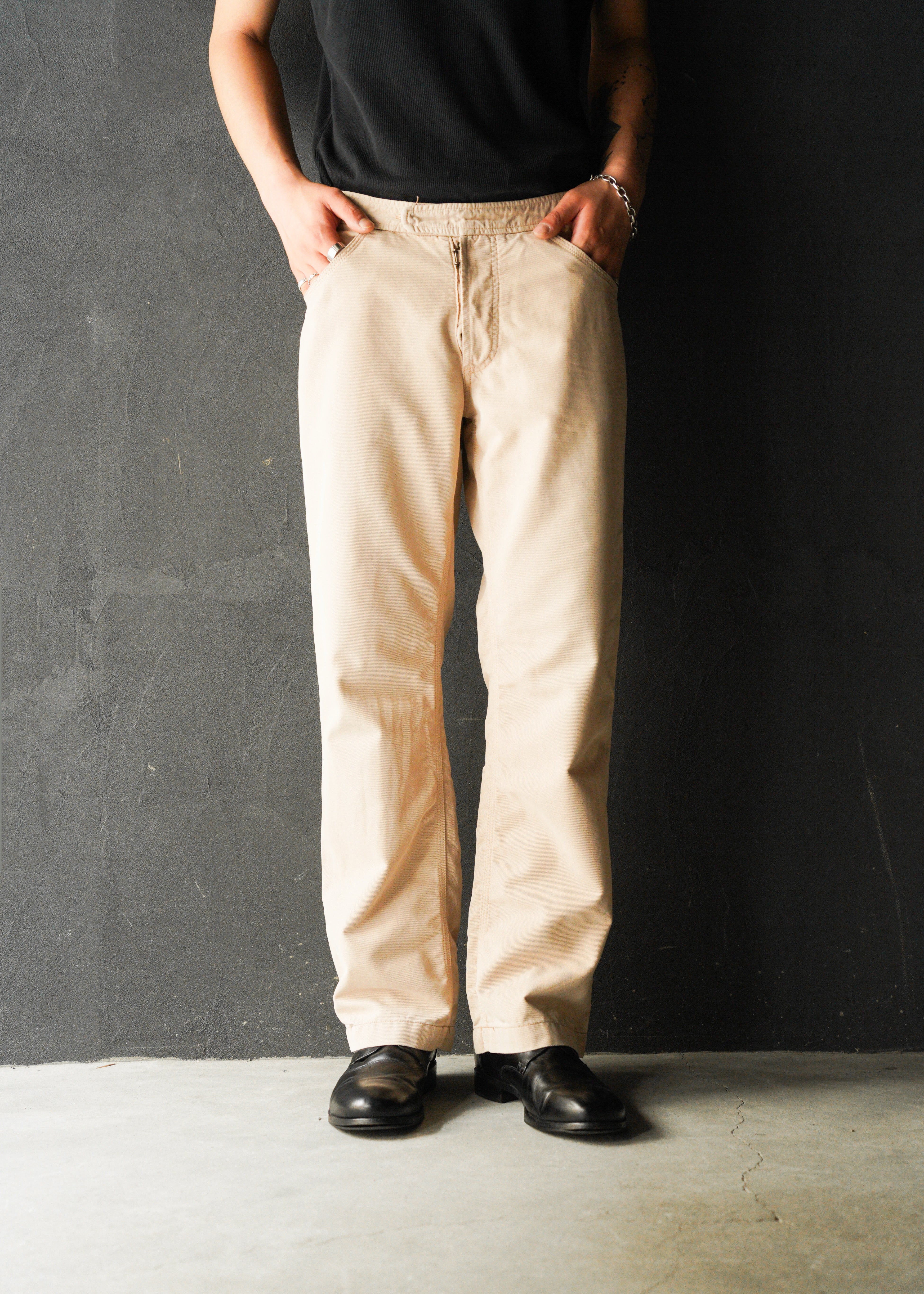 Martin Margiela 05SS Straight chino trousers